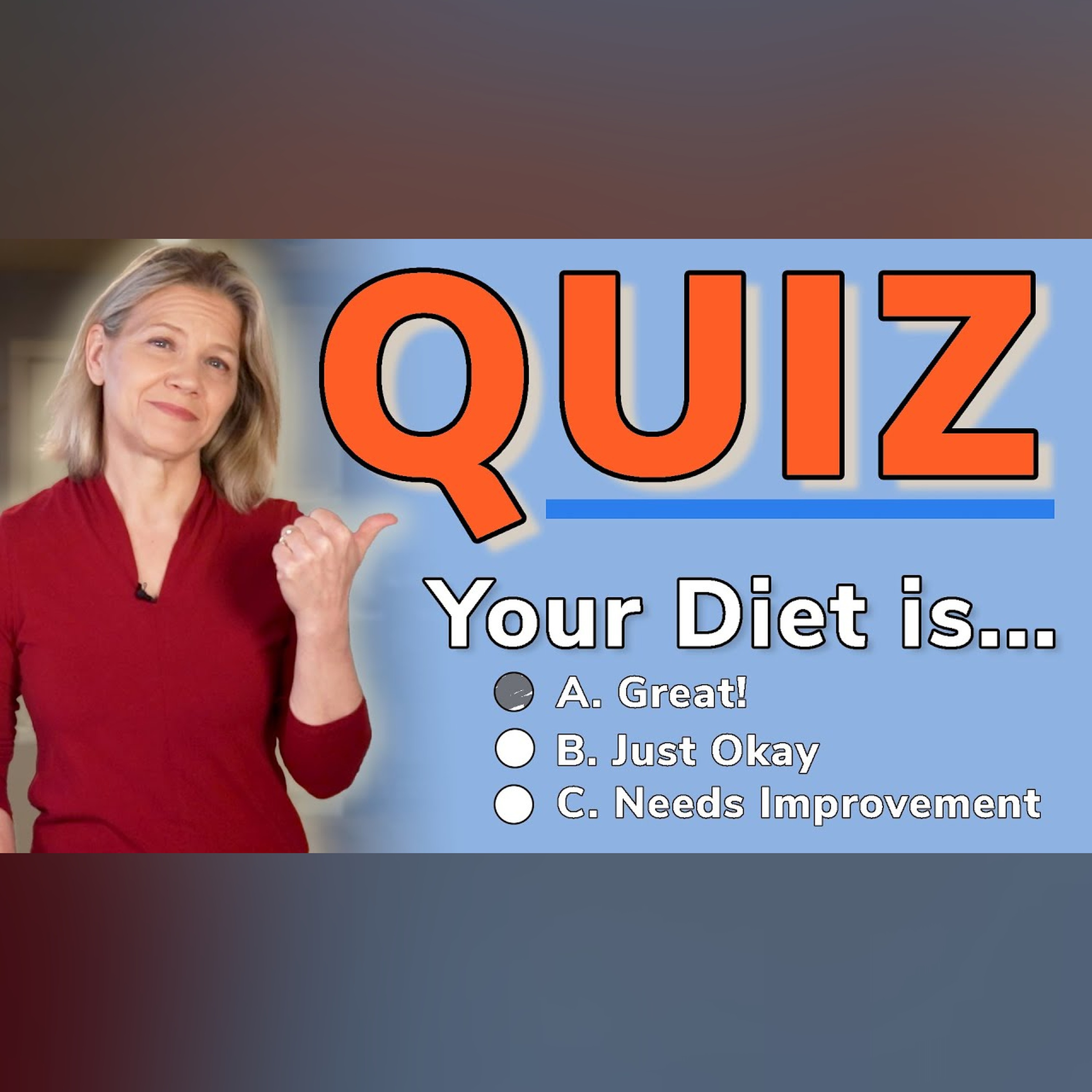 QUIZ: How Does Your Diet Measure Up? episode artwork