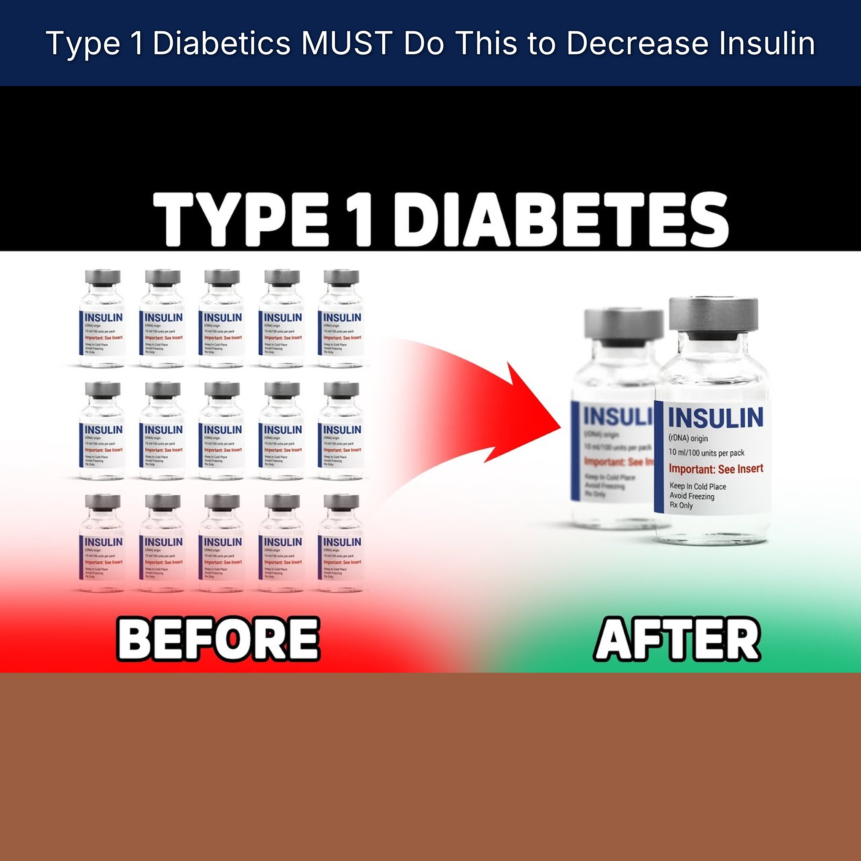 Type 1 Diabetics MUST Do This to Decrease Insulin episode artwork