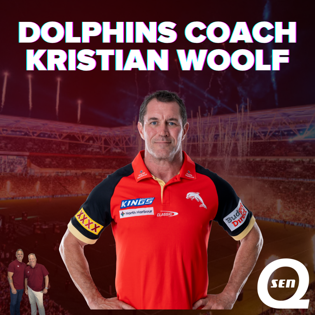 Dolphins Head Coach Kristian Woolf joins Corey and Heals Live episode artwork