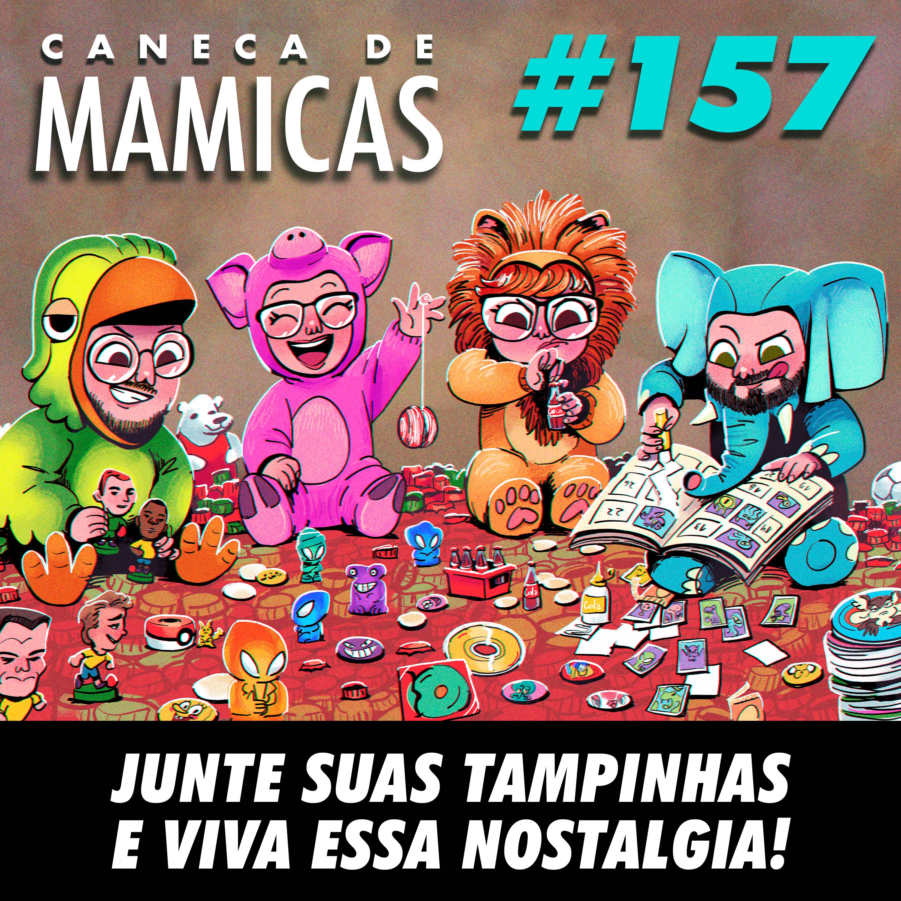 Caneca de Mamicas 157 - Junte suas tampinhas e viva essa nostalgia! episode artwork