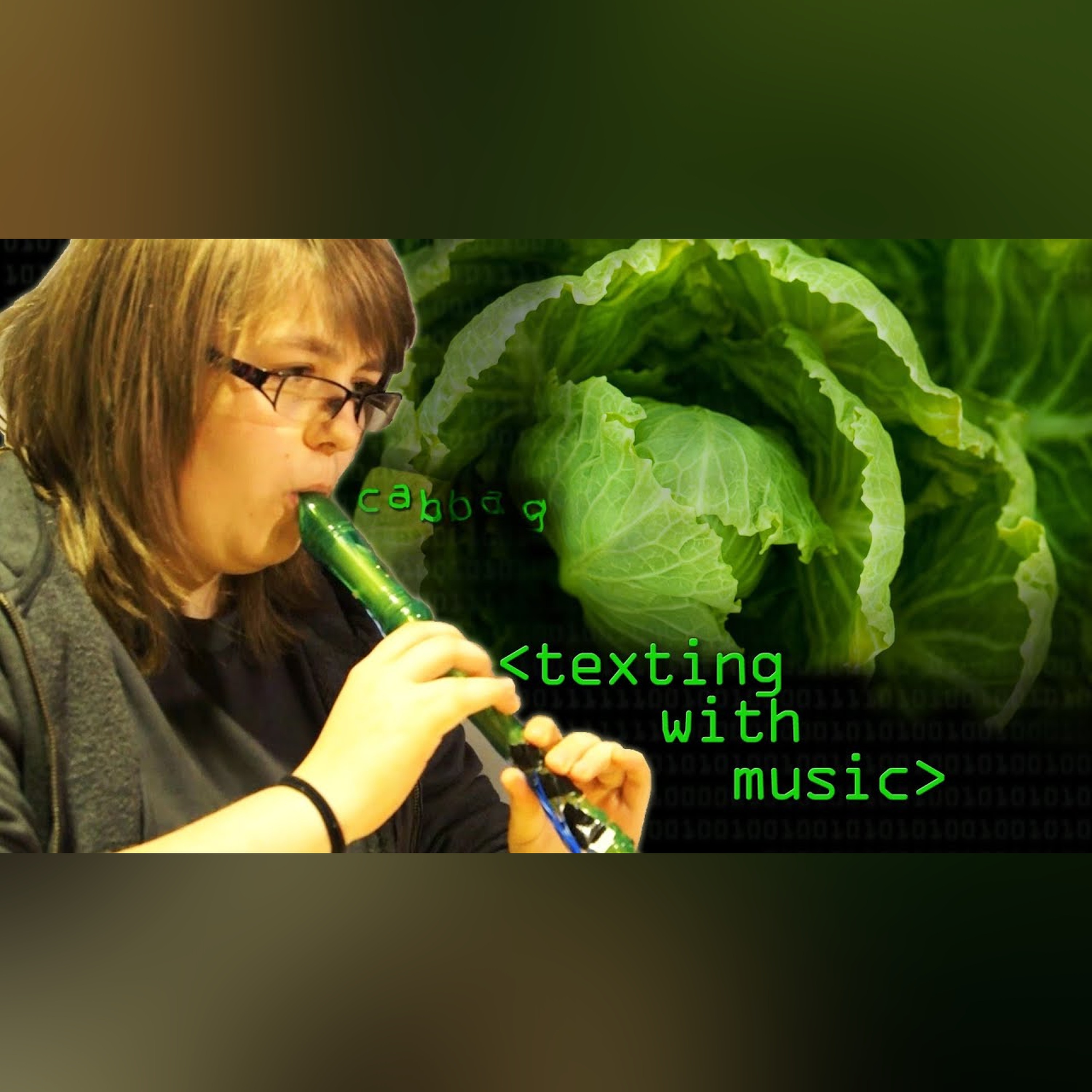 Texting Cabbage with a Recorder - Computerphile episode artwork