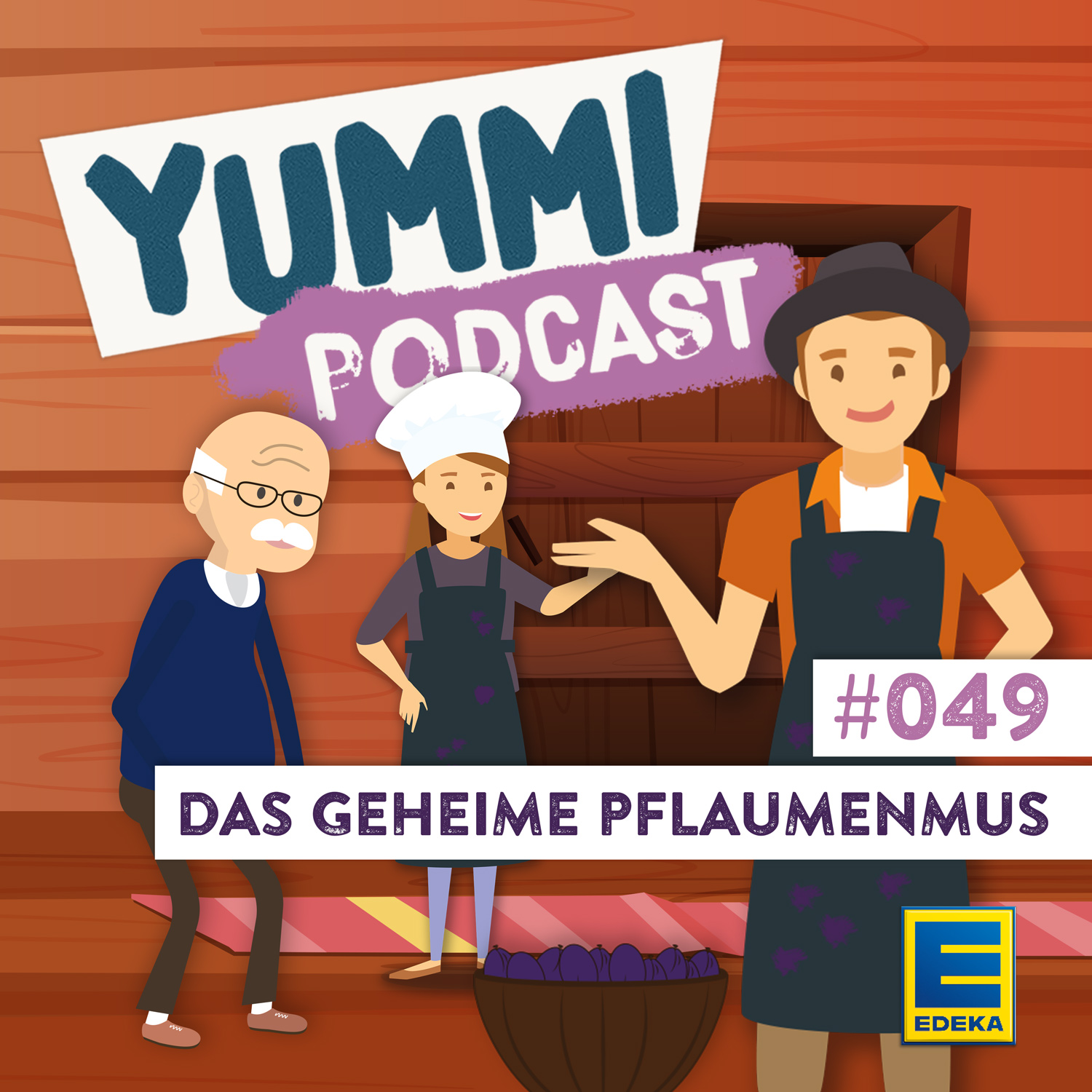Cover: Das geheime Pflaumenmus