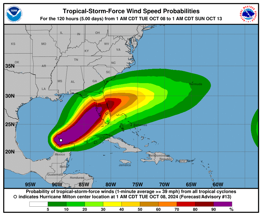 Hurricane Milton Hits Category 5 Status episode artwork