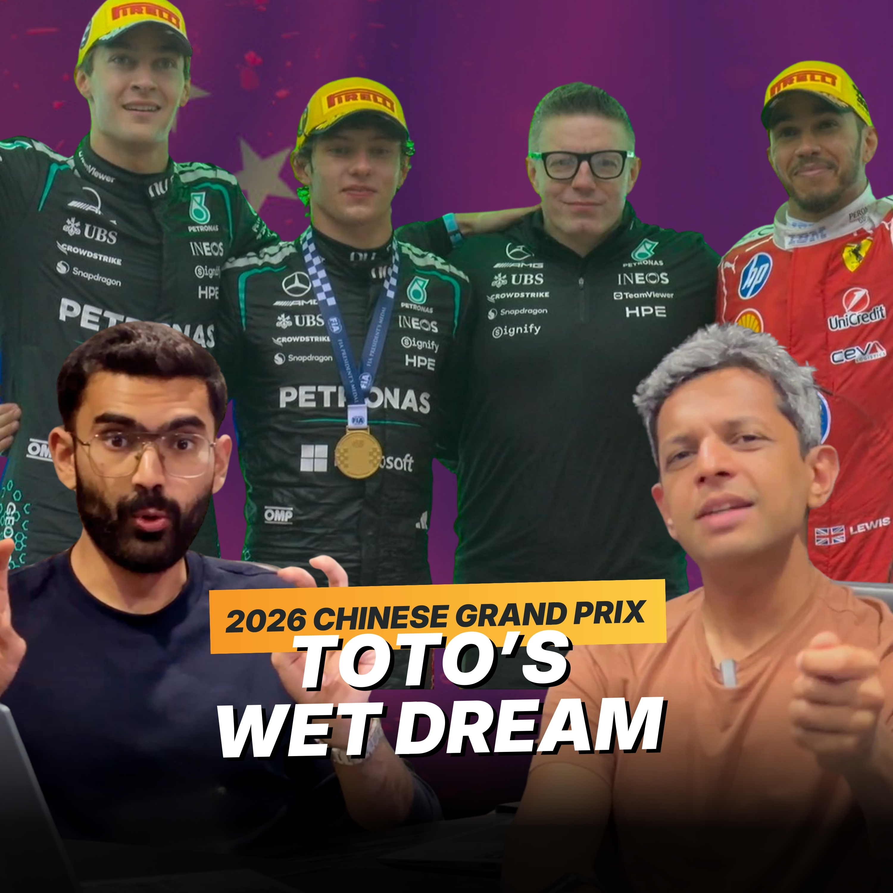 Kimi makes HISTORY, Ferrari makes MEMORIES | 2026 Chinese GP Review F1 Livestream