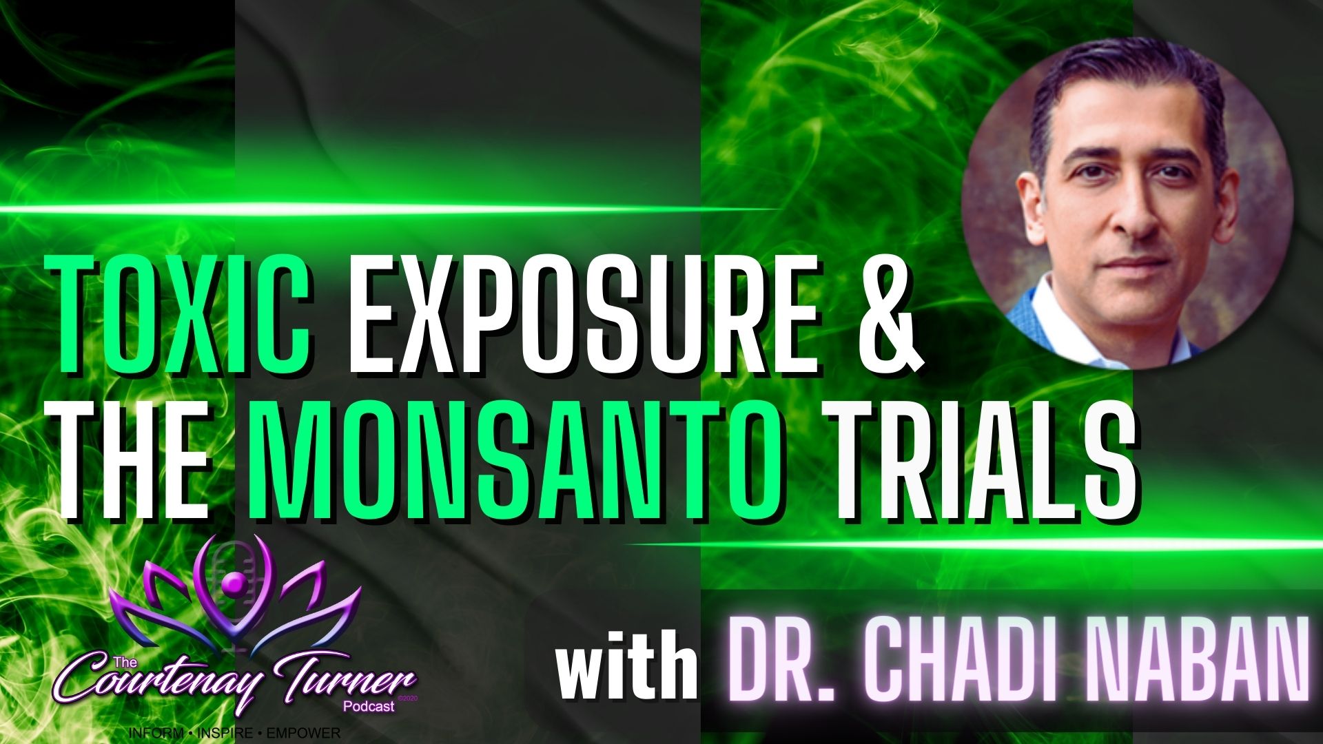 Toxic Exposure & The Monsanto Trials w/ Dr. Chadi Nabhan | The Courtenay Turner Podcast