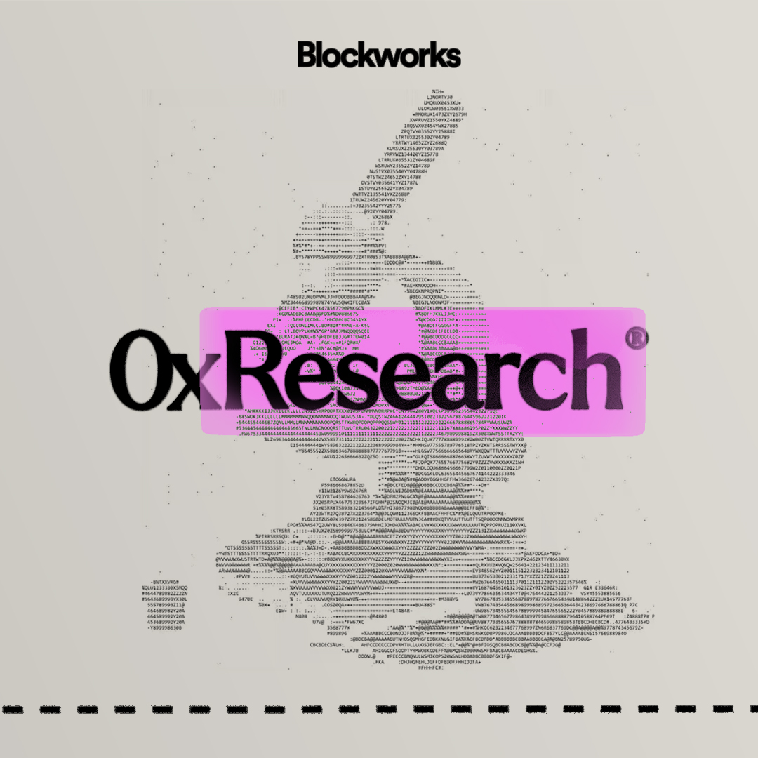 0xResearch Podcast - Blockworks