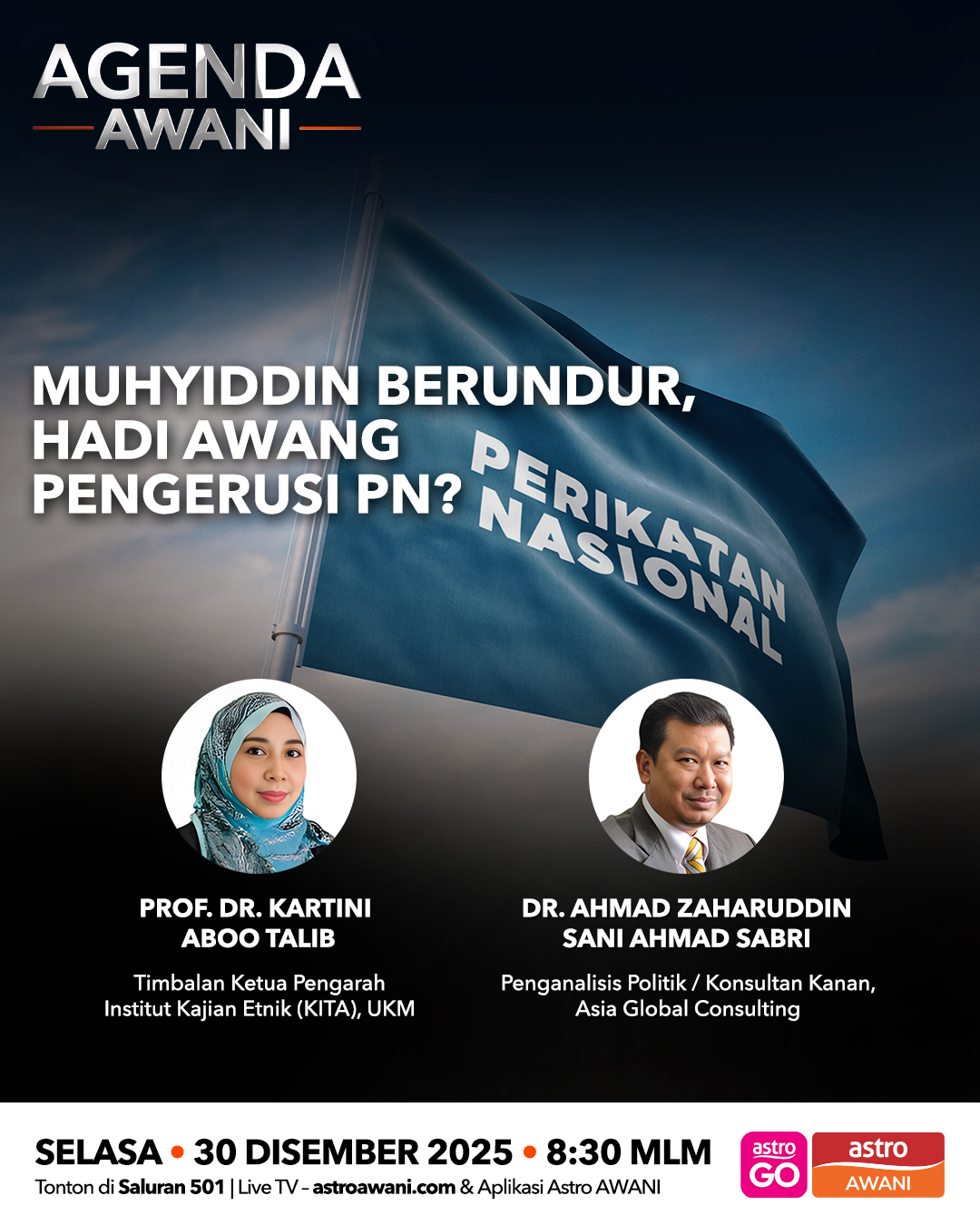 Agenda AWANI: Muhyiddin berundur, Hadi Awang Pengerusi PN?