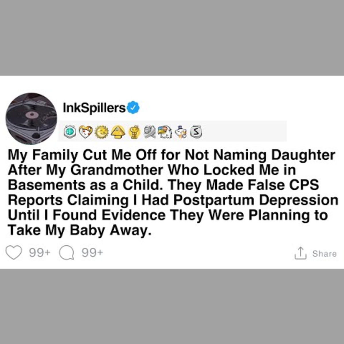 Estranged Family Due to Refusing Grandmother's Name for Daughter