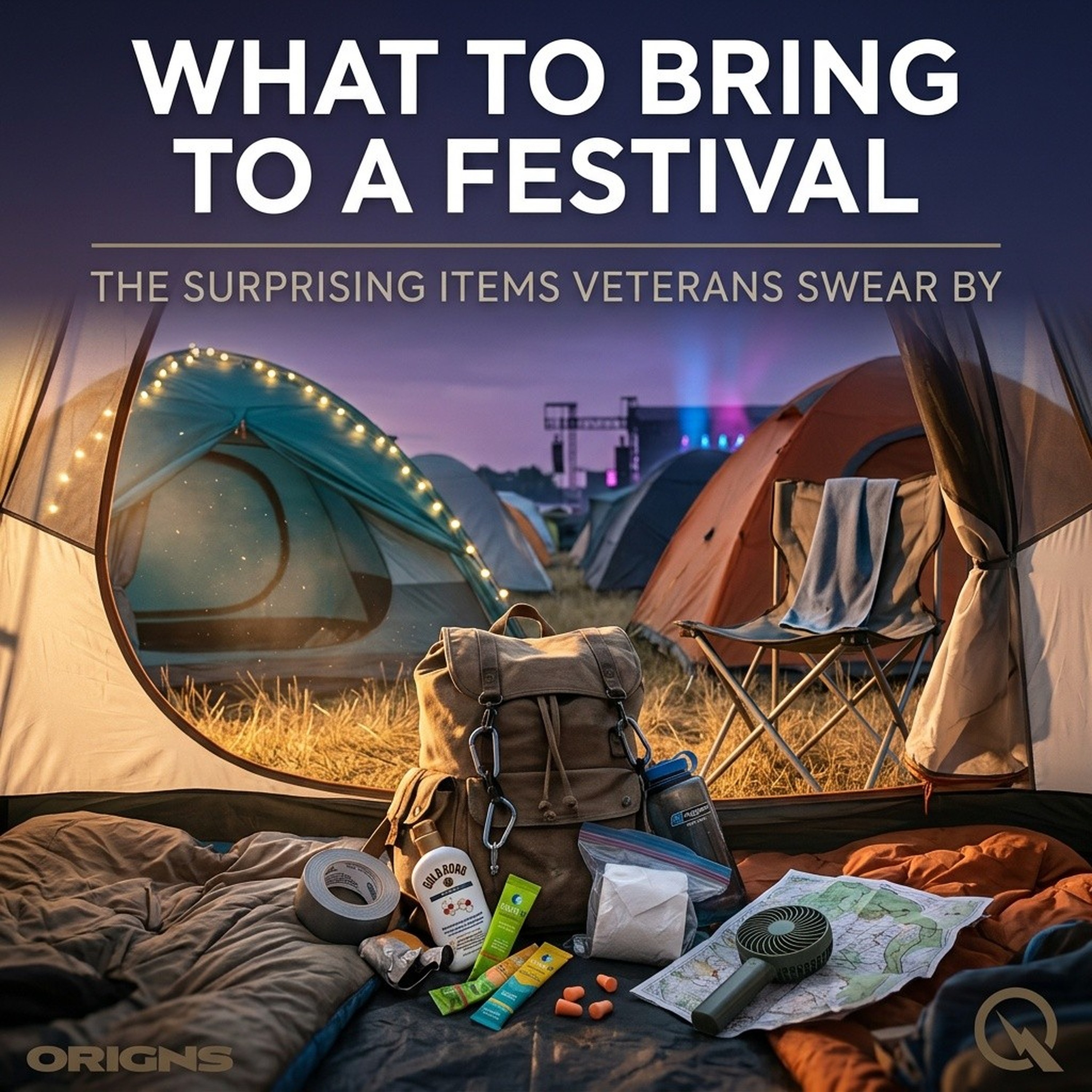 What to Bring to a Festival