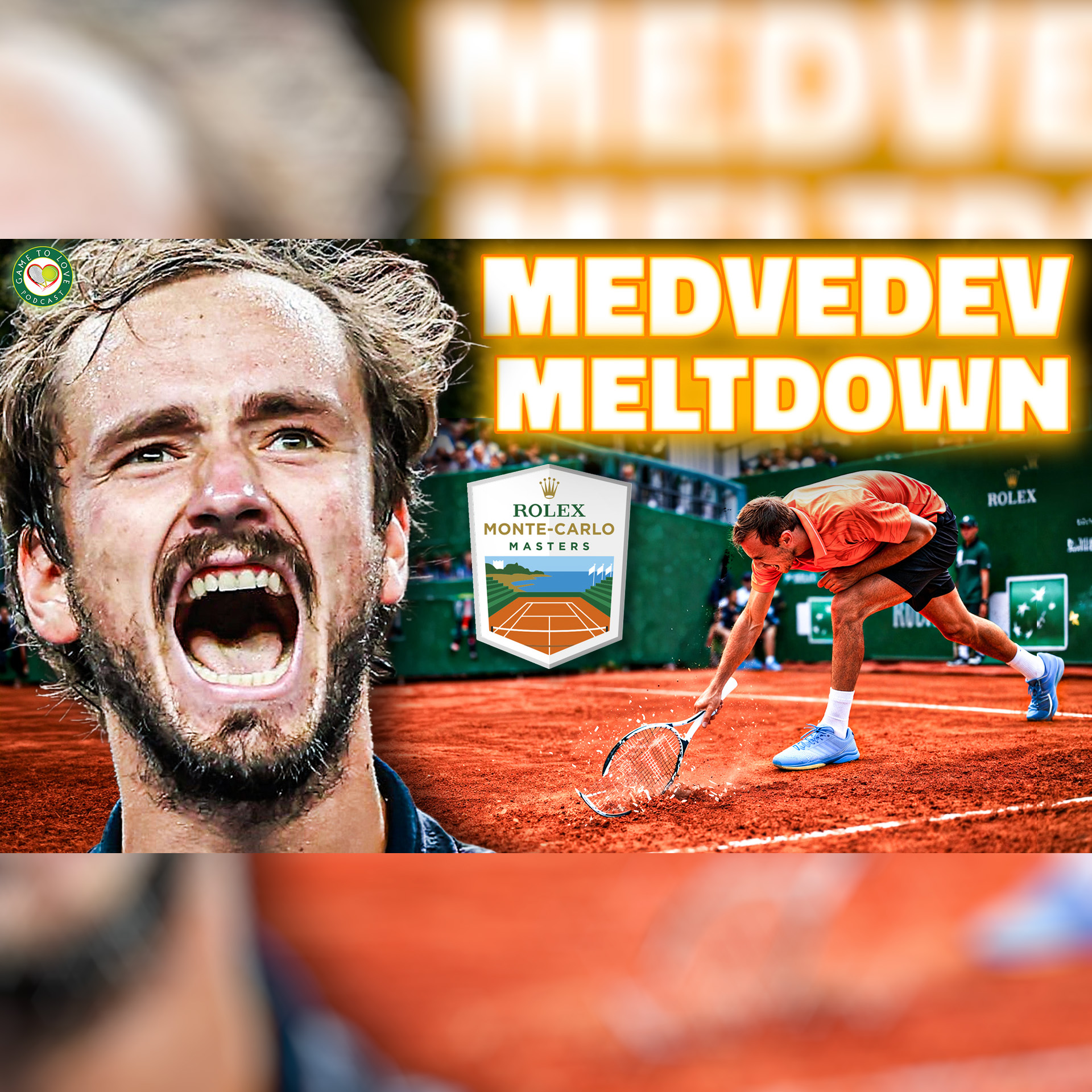 Medvedev Meltdown in Monte Carlo! | GTL Tennnis News