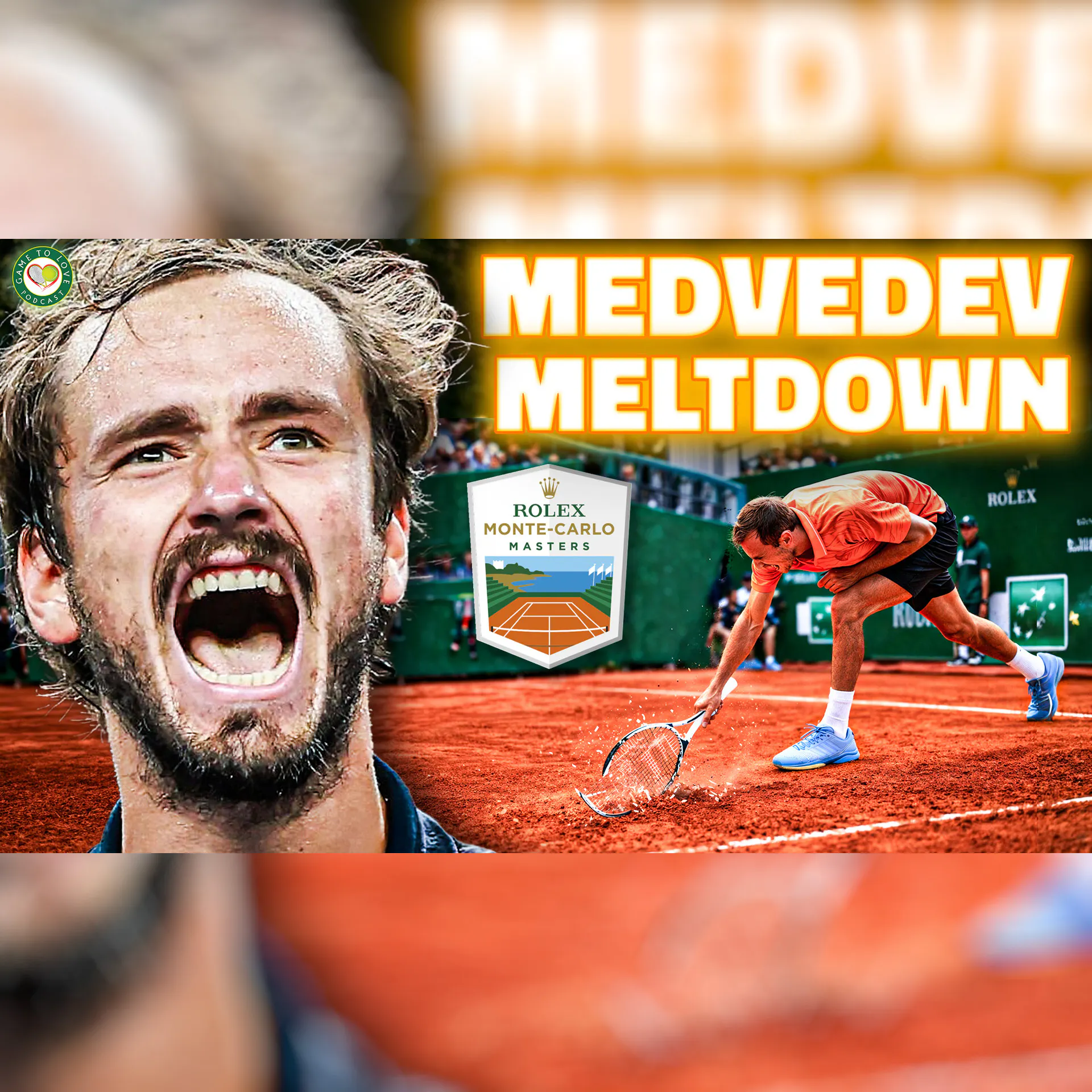 Medvedev Meltdown in Monte Carlo! | GTL Tennnis News episode artwork