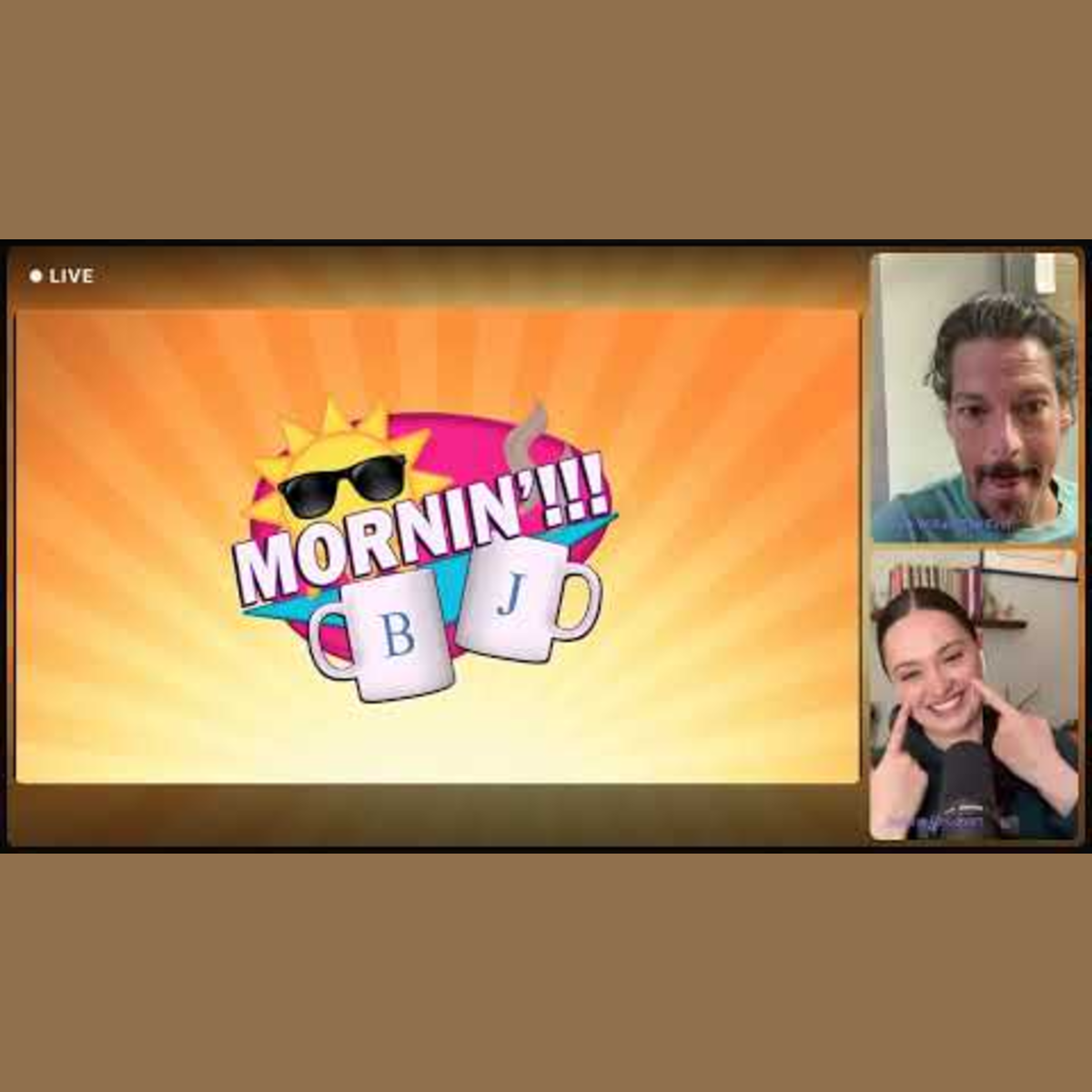 Welcome to our live show!