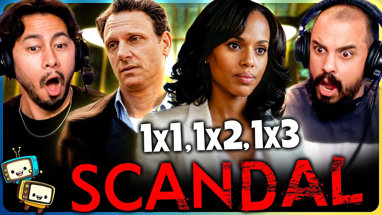 SCANDAL 1x1, 1x2 & 1x3 Reaction! | This Show is RIVETING! | Kerry Washington | Shonda Rhimes episode artwork