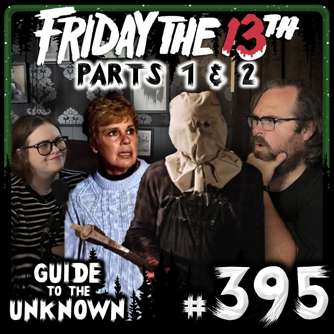 395: FRIDAY THE 13TH Parts 1 & 2 artwork