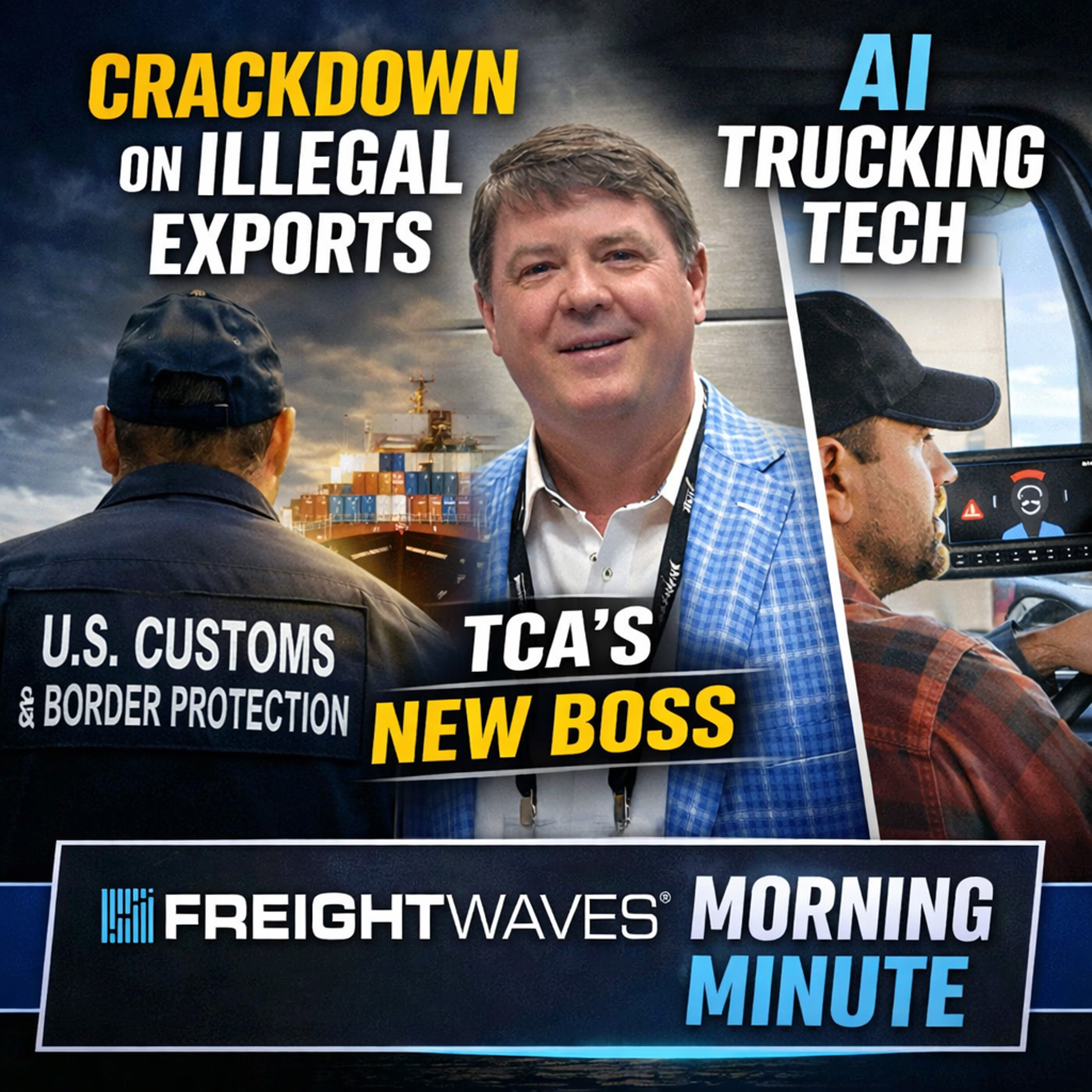 CBP Targets High-Risk Exports, Mullen Leads TCA & Samsara’s AI Coach | Morning Minute episode artwork