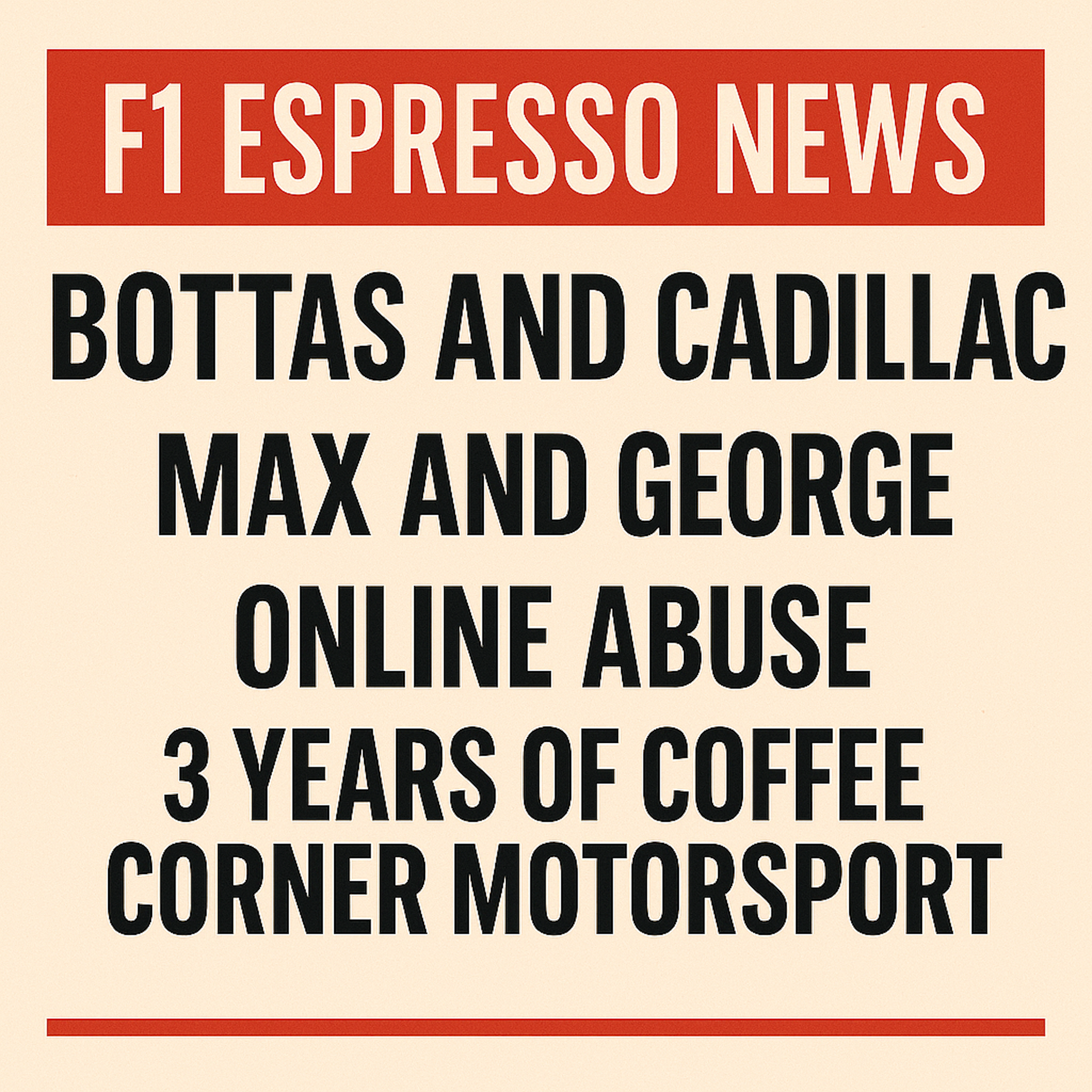 F1 Espresso News - Max vs. George: Collision Controversy & Social Media's Role in F1 Fan Culture