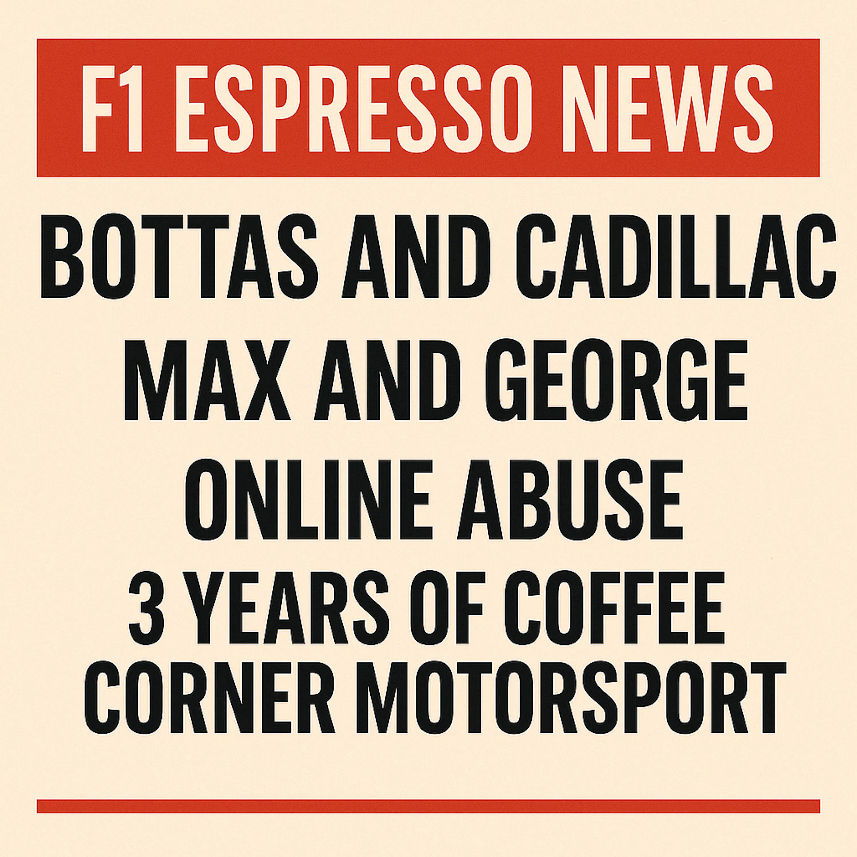 F1 Espresso News - Max vs. George: Collision Controversy & Social Media's Role in F1 Fan Culture