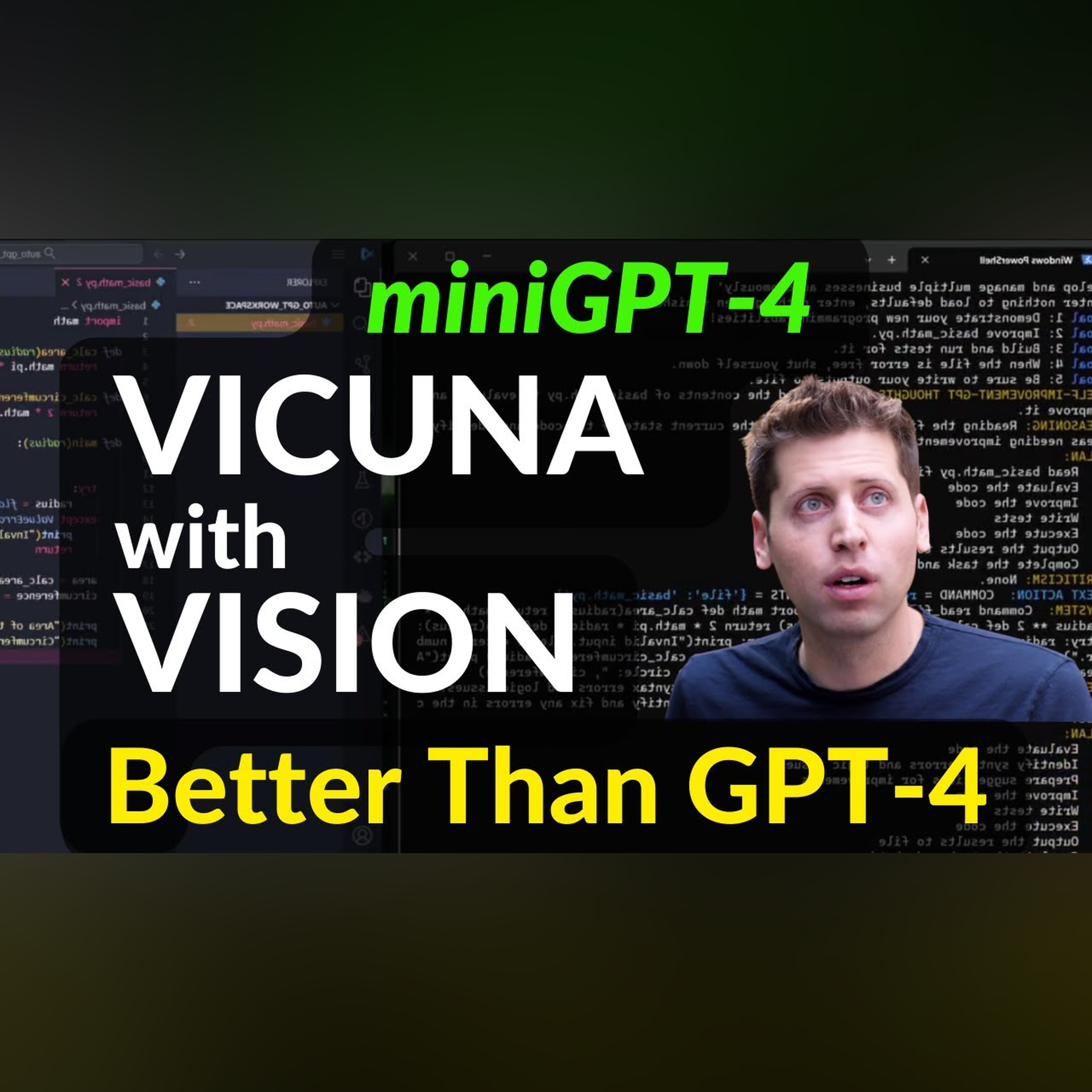MiniGPT4: Open Source GPT-4 with VISION