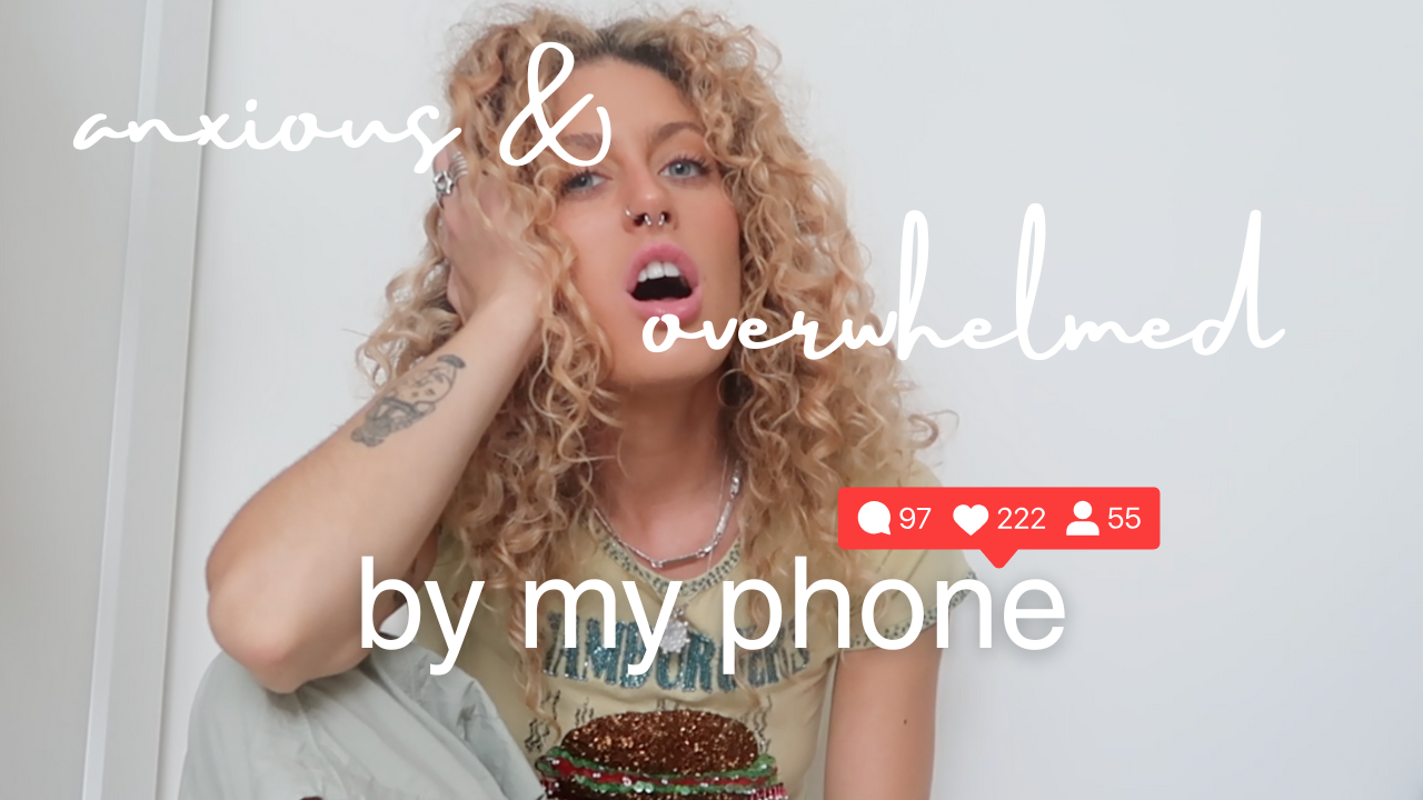 bad replier but chronically online: phone overwhelm