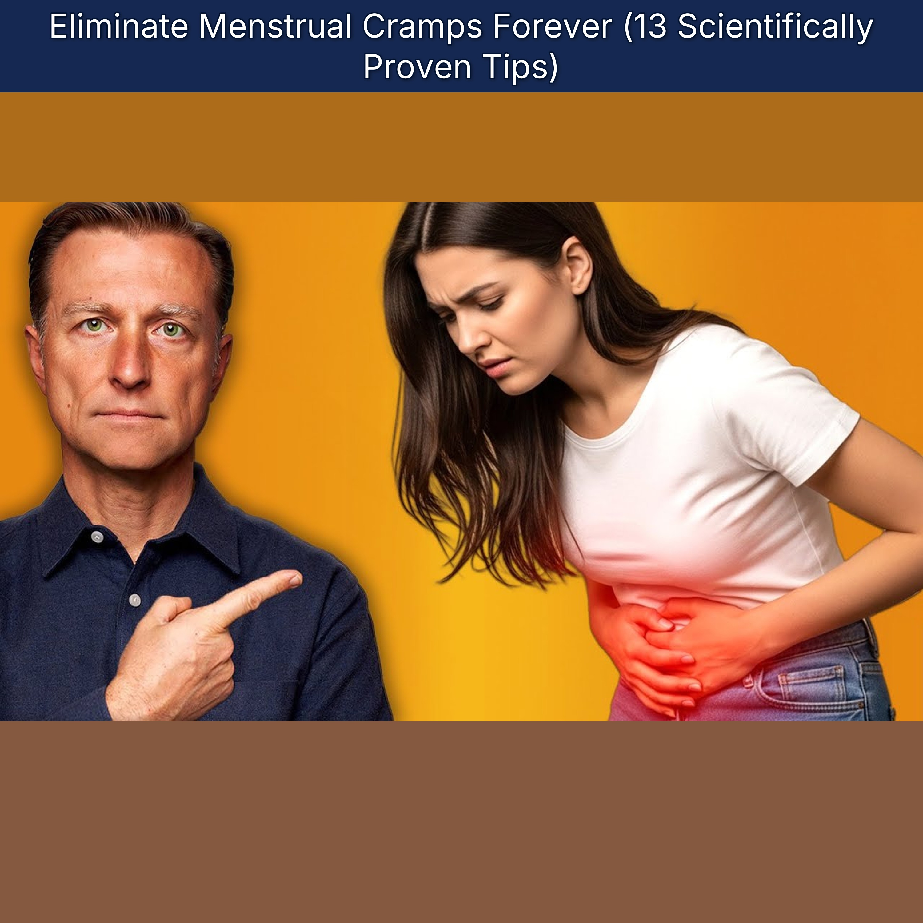 Eliminate Menstrual Cramps Forever (13 Scientifically Proven Tips) episode artwork