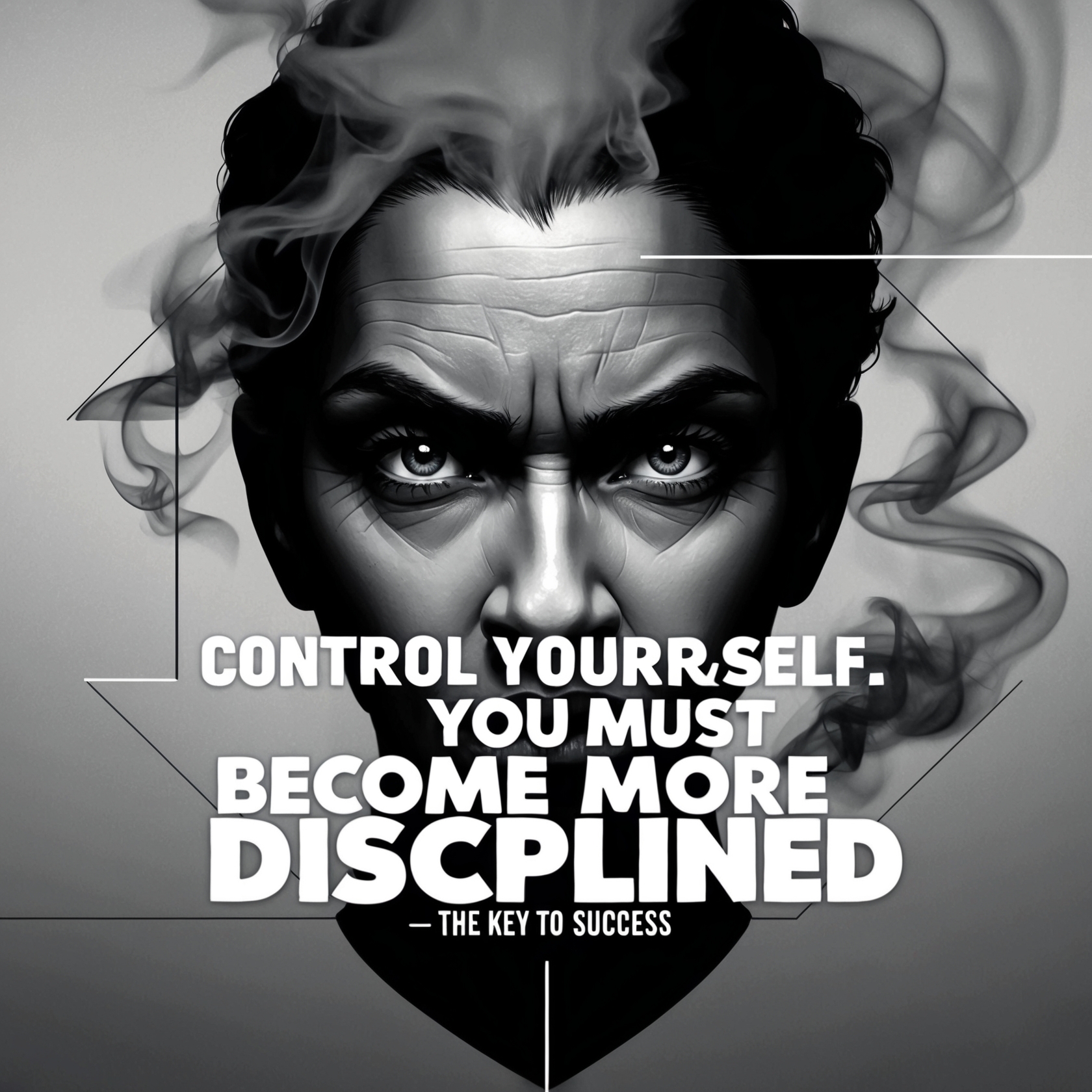 CONTROL YOURSELF. YOU MUST BECOME MORE DISCIPLINED – The Key to Success