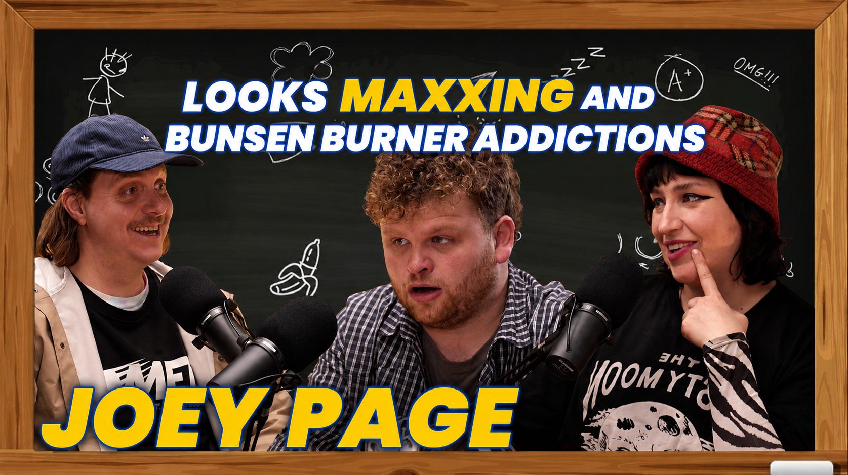 JOEY PAGE! Jingles, curtains, Bunsen Burners. episode artwork