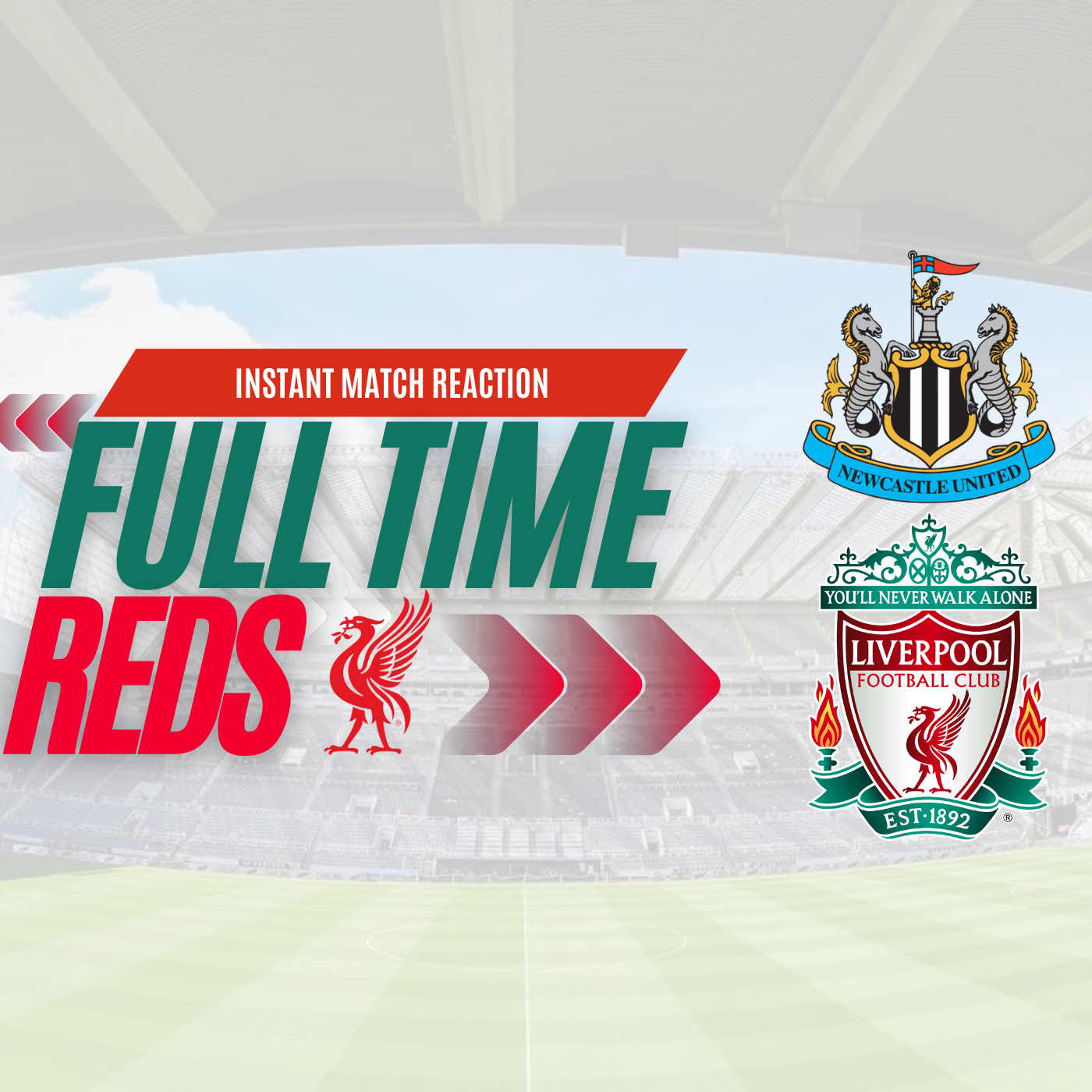 LFC Match Reaction | Newcastle 1  Liverpool 2 | Full Time Reds episode artwork