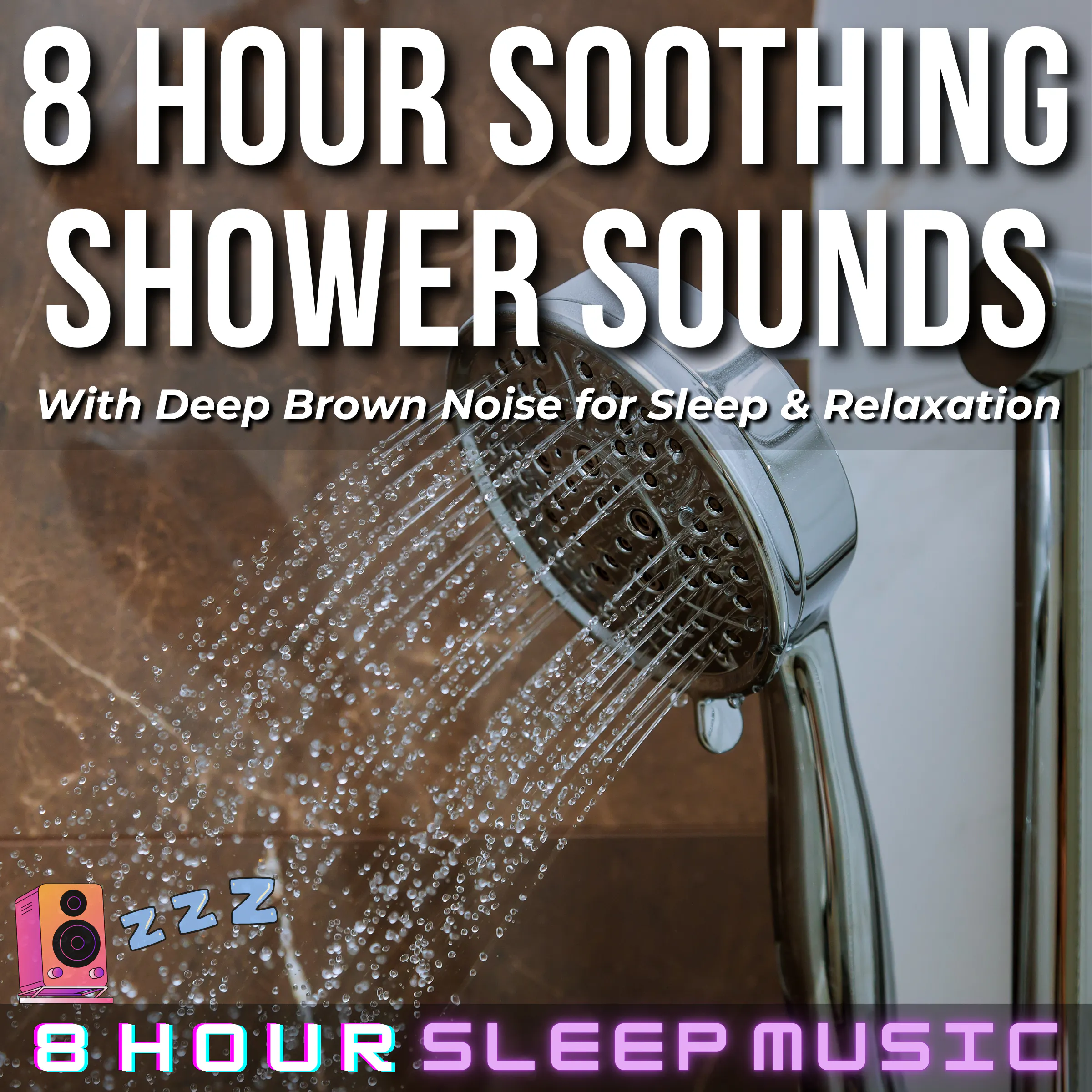 πΏ 8 Hour Soothing Shower Sounds with Deep Brown Noise for Sleep & Relaxation | Fall Asleep FAST! π΄ episode artwork