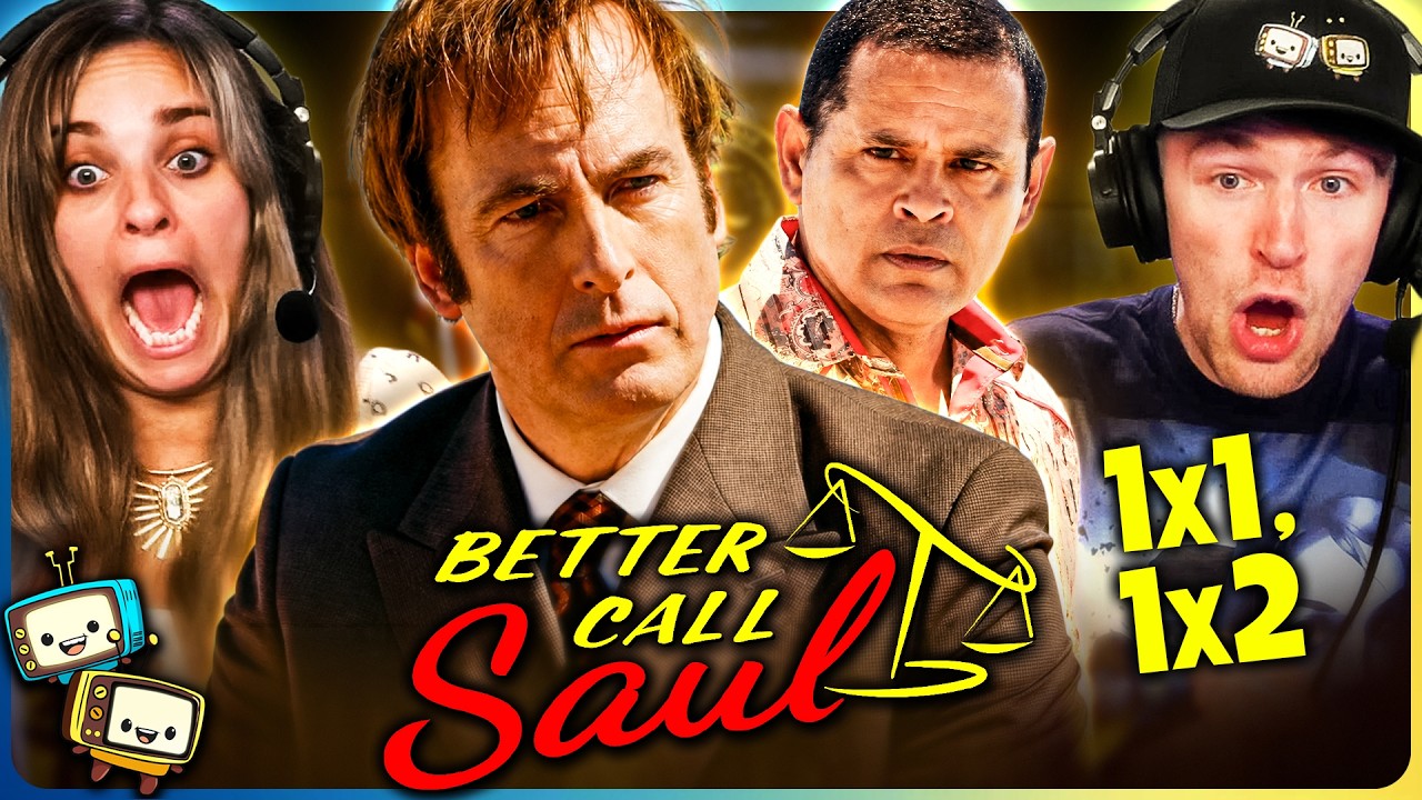 BETTER CALL SAUL 1x1 & 1x2 Reaction & Discussion! | First Time Watch | Bob Odenkirk | Jonathan Banks episode artwork