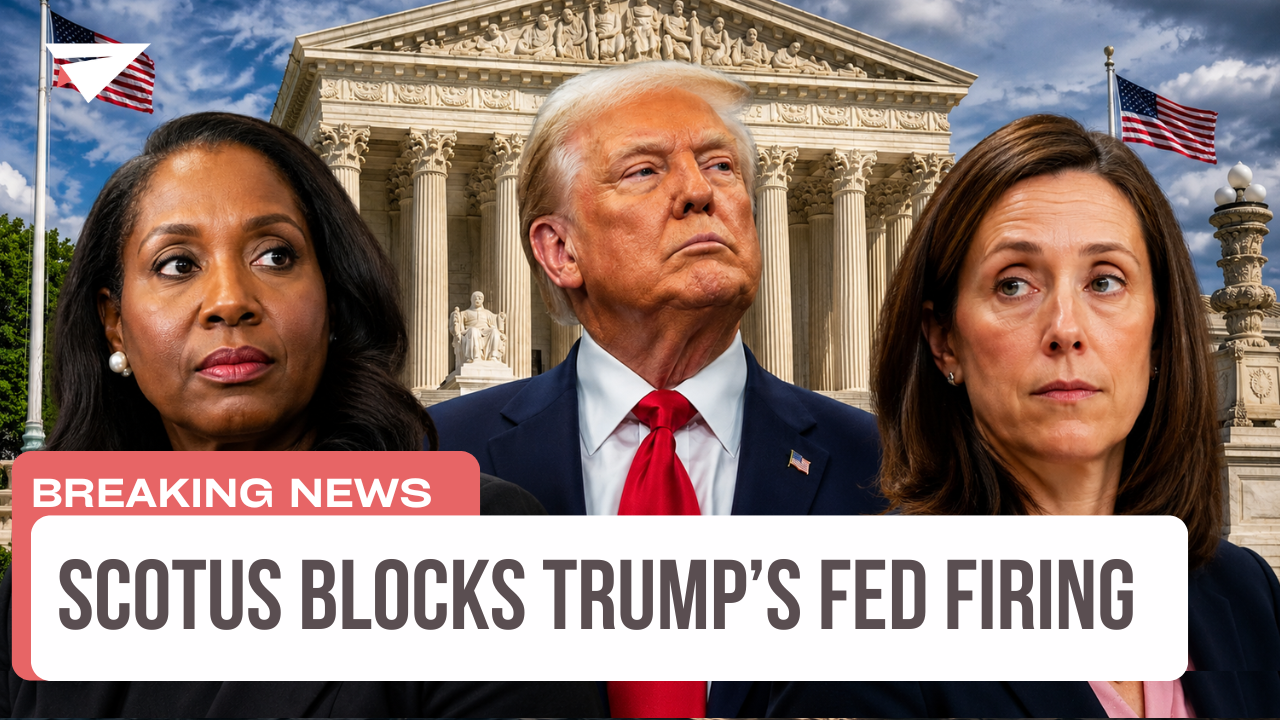 SCOTUS Blocks Trump’s Fed Firing, Breaking News episode artwork