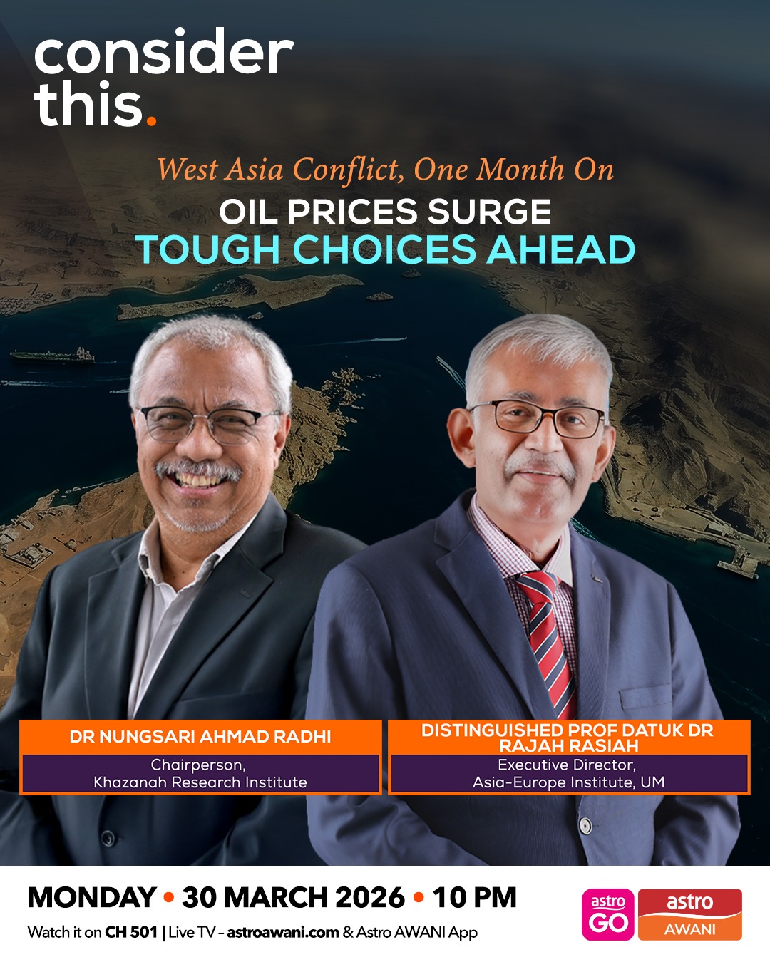 Consider This: Oil Prices Surge — Tough Choices Ahead