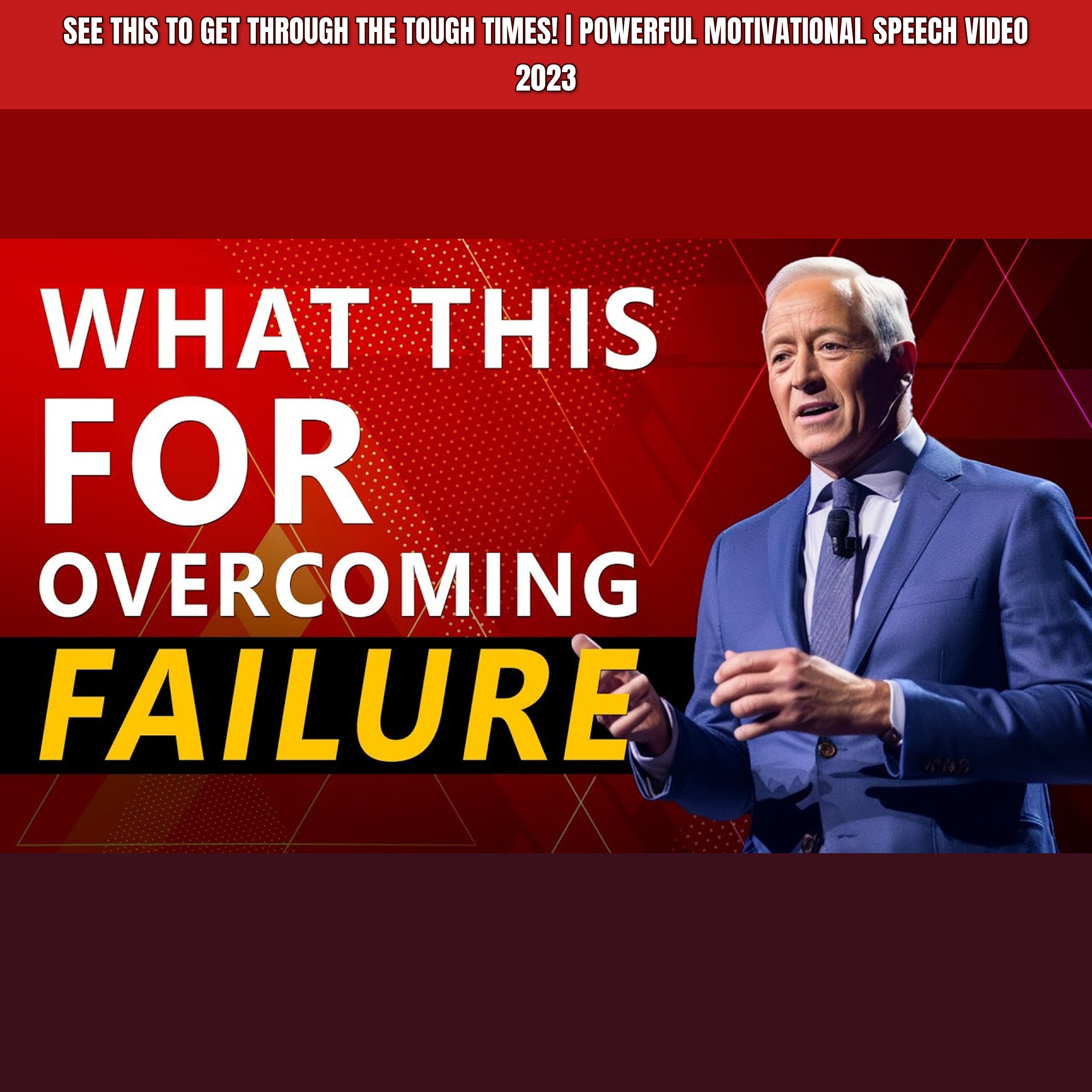 SEE THIS To Get Through The TOUGH TIMES! | Powerful Motivational Speech Video 2023 episode artwork