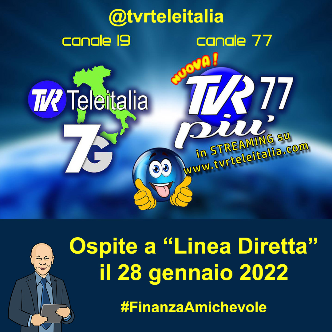 Puntata di "Linea Diretta" del 28 gennaio 2022 - TVR Teleitalia 7G e TVR 77 Più