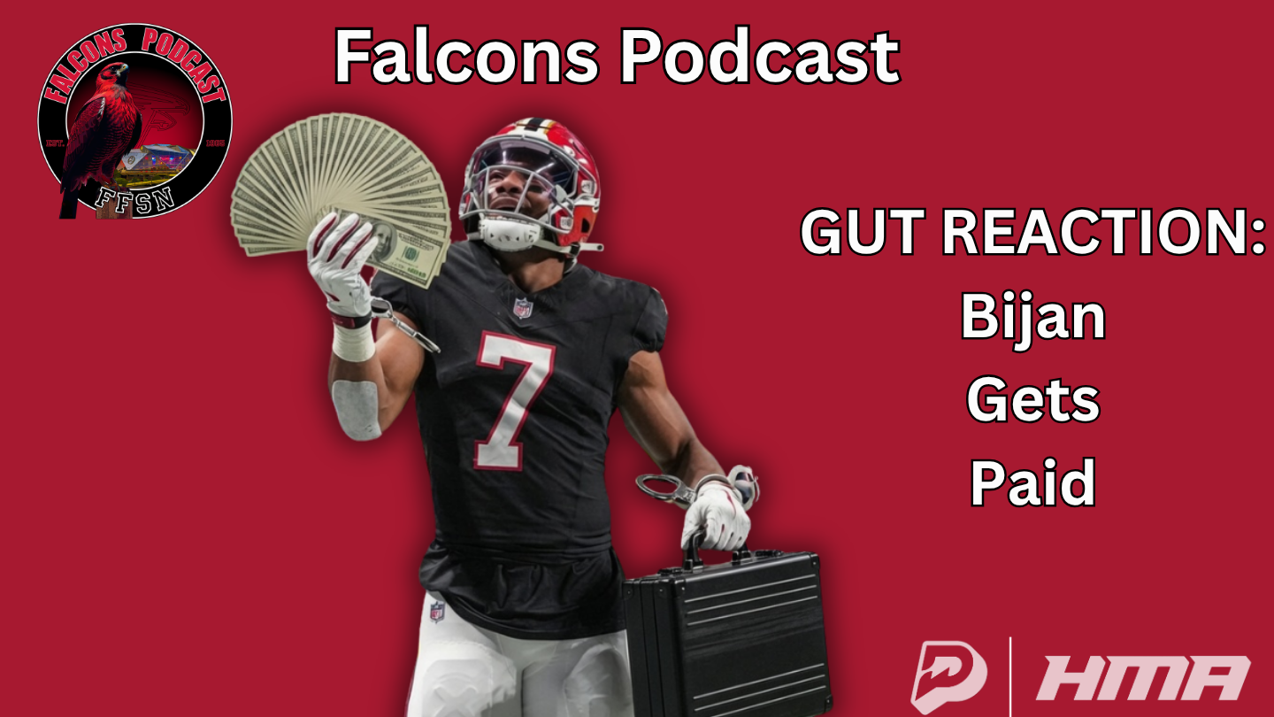 EP 423: Gut Reaction: Bijan gets PAID + Falcons Reaching Crisis-Mode at Key Position episode artwork