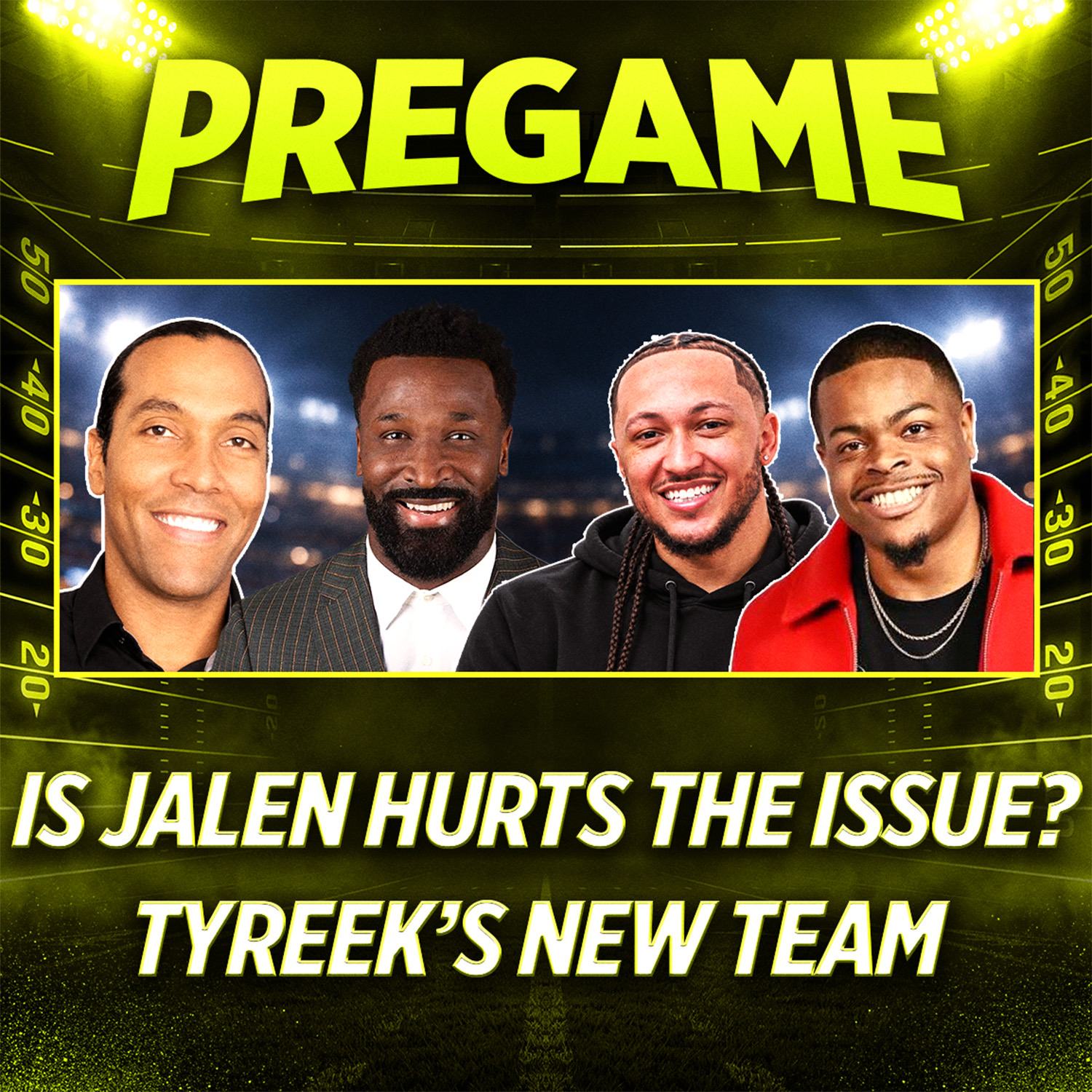 T.J. Housh & James Jones React To Eagles LOSS, Tyreek Hill To CHIEFS? Lamar’s INJURY & MORE! episode artwork