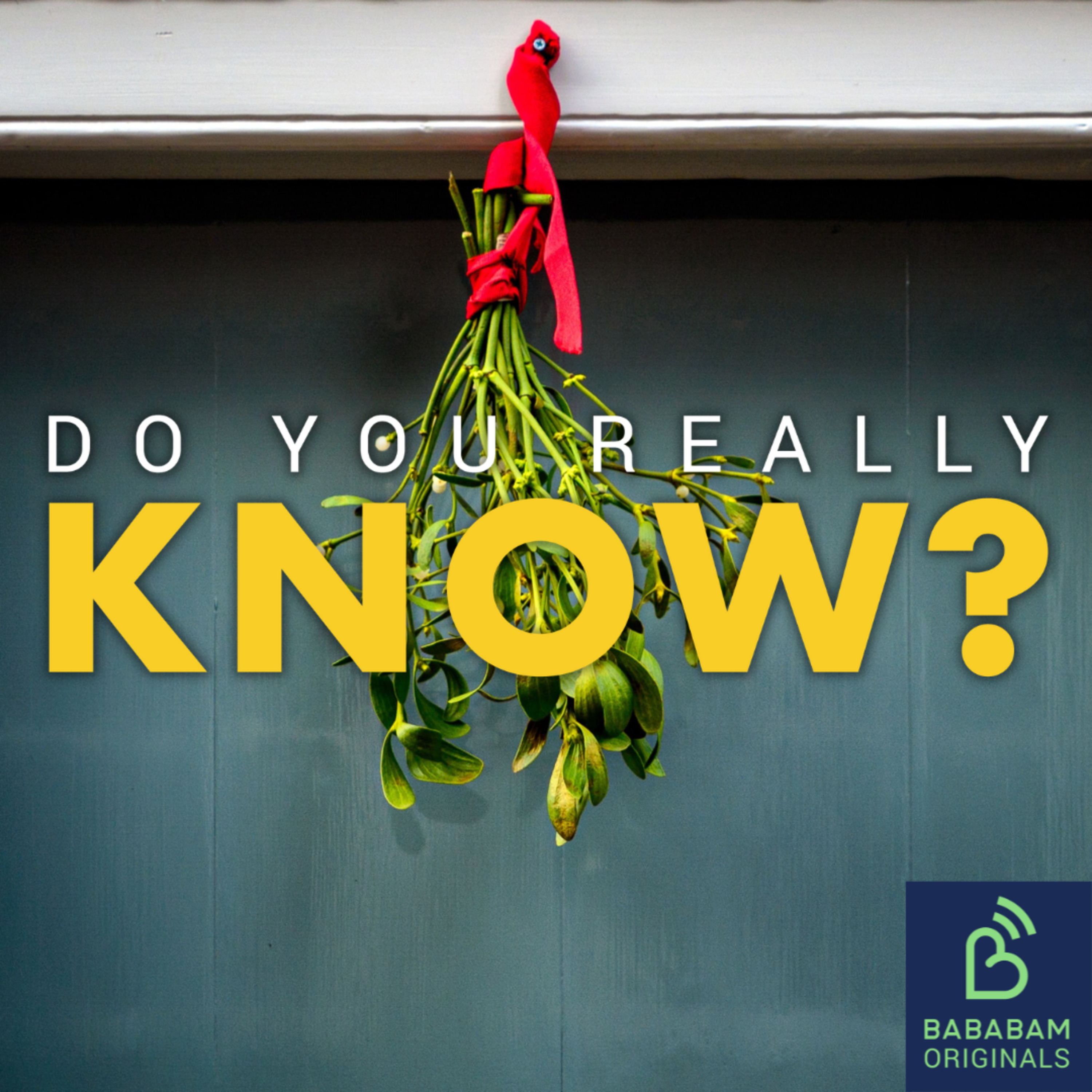 Why do we kiss under the mistletoe?