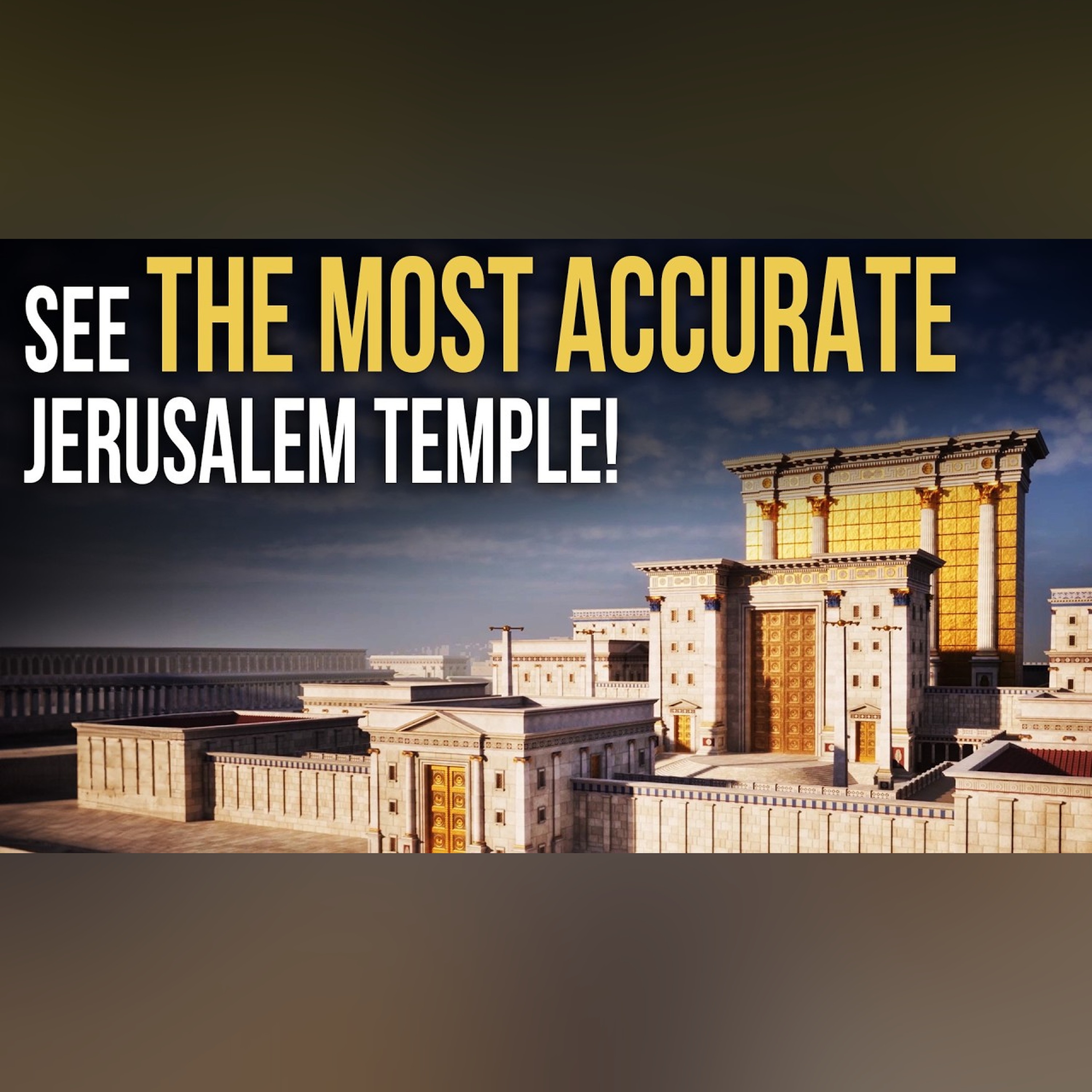Jerusalem's Temple: Building the Most Detailed Depiction of Herod's Temple episode artwork