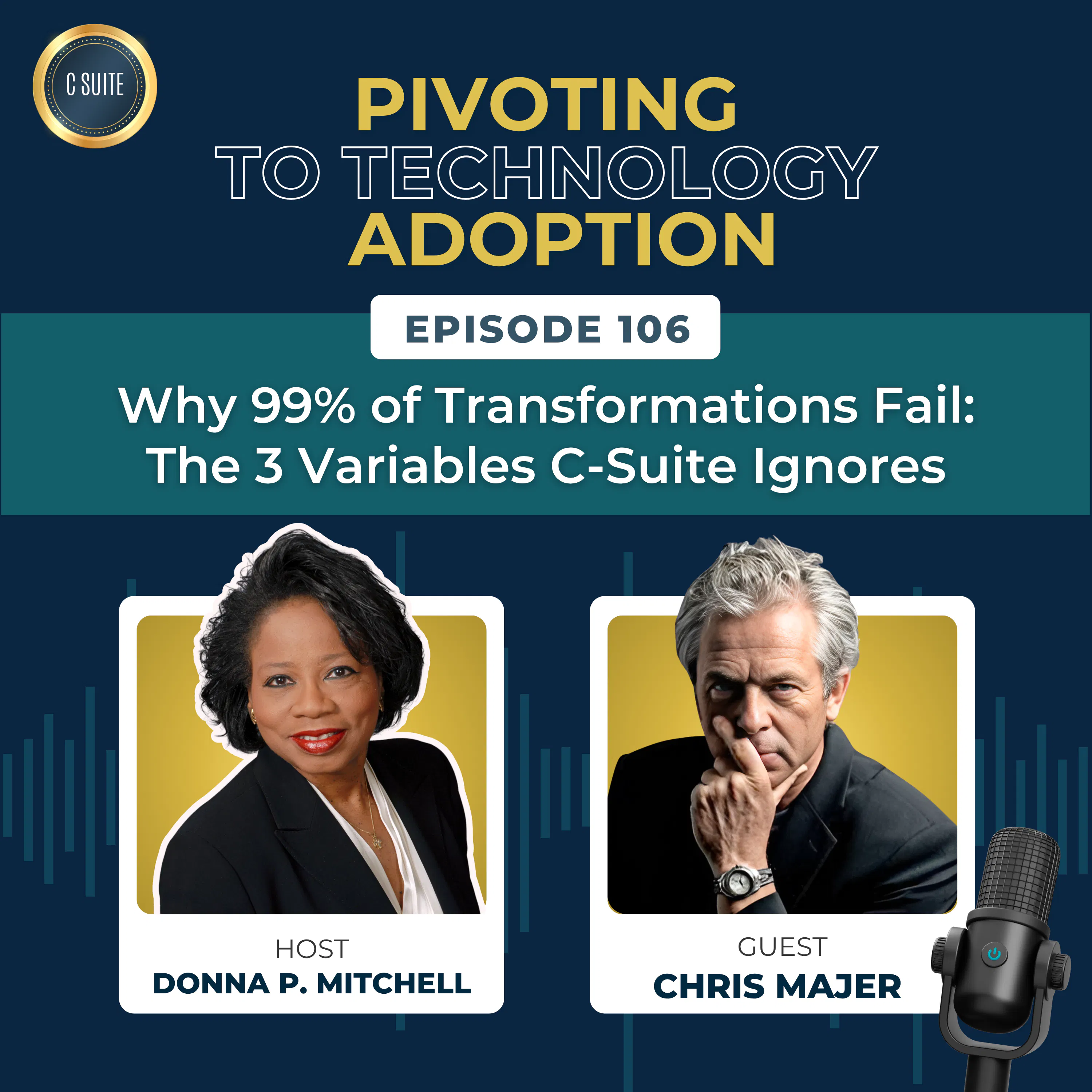 Why 99% of Transformations Fail: The 3 Variables C-Suite Ignores | Chris Majer Why 99% of Transformations Fail: The 3 Variables C-Suite Ignores | Chris Majer