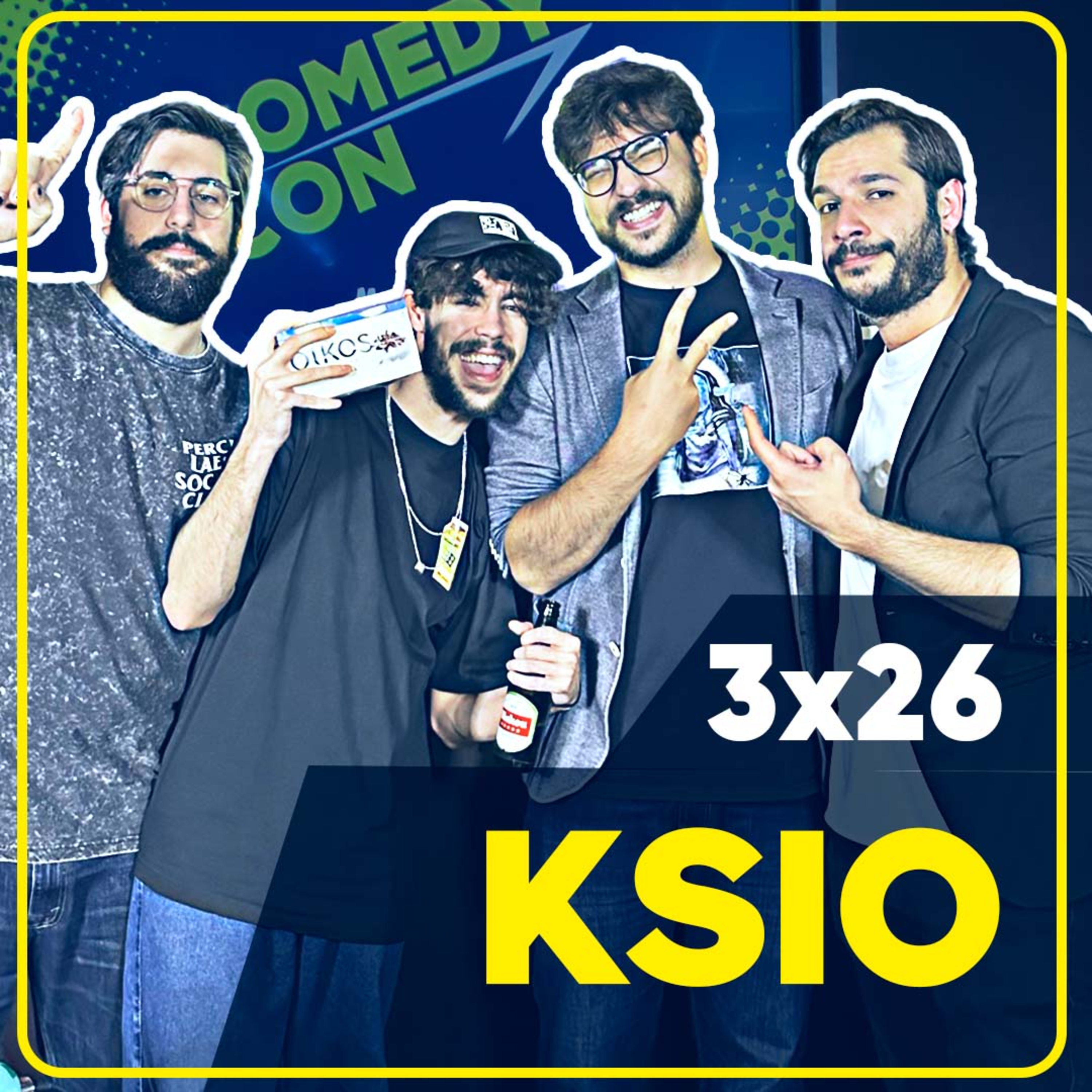 👾KSIO en COMEDY CON | 3x26 episode artwork