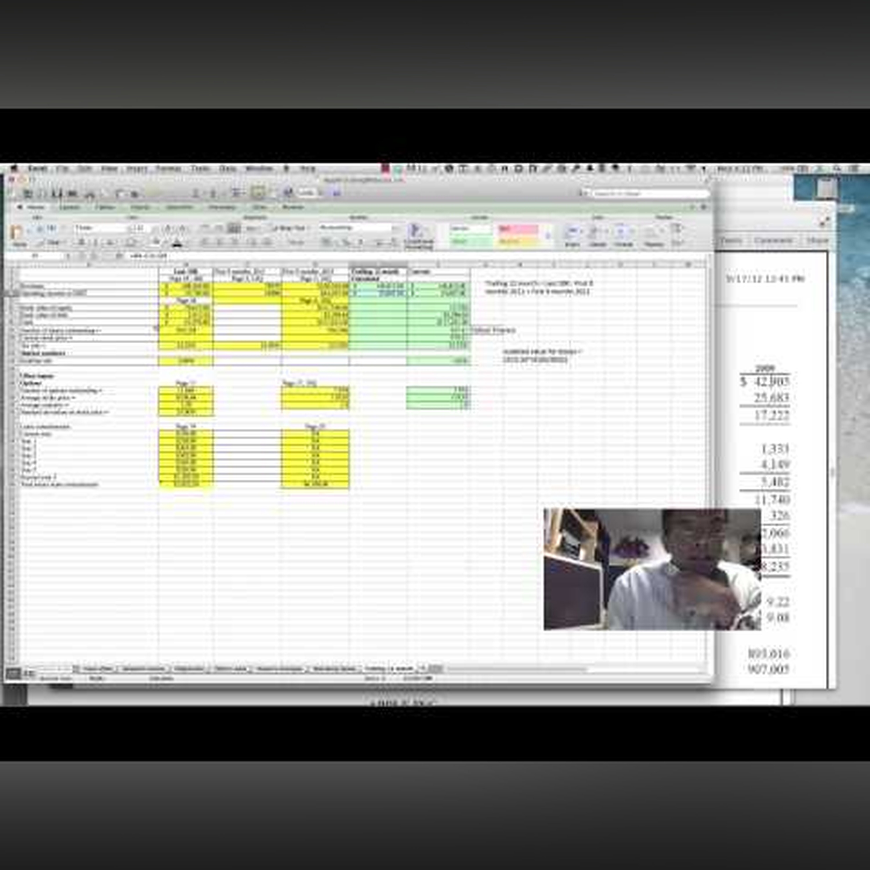 Valuation Tools Webcast #6: Estimating Trailing 12-month number