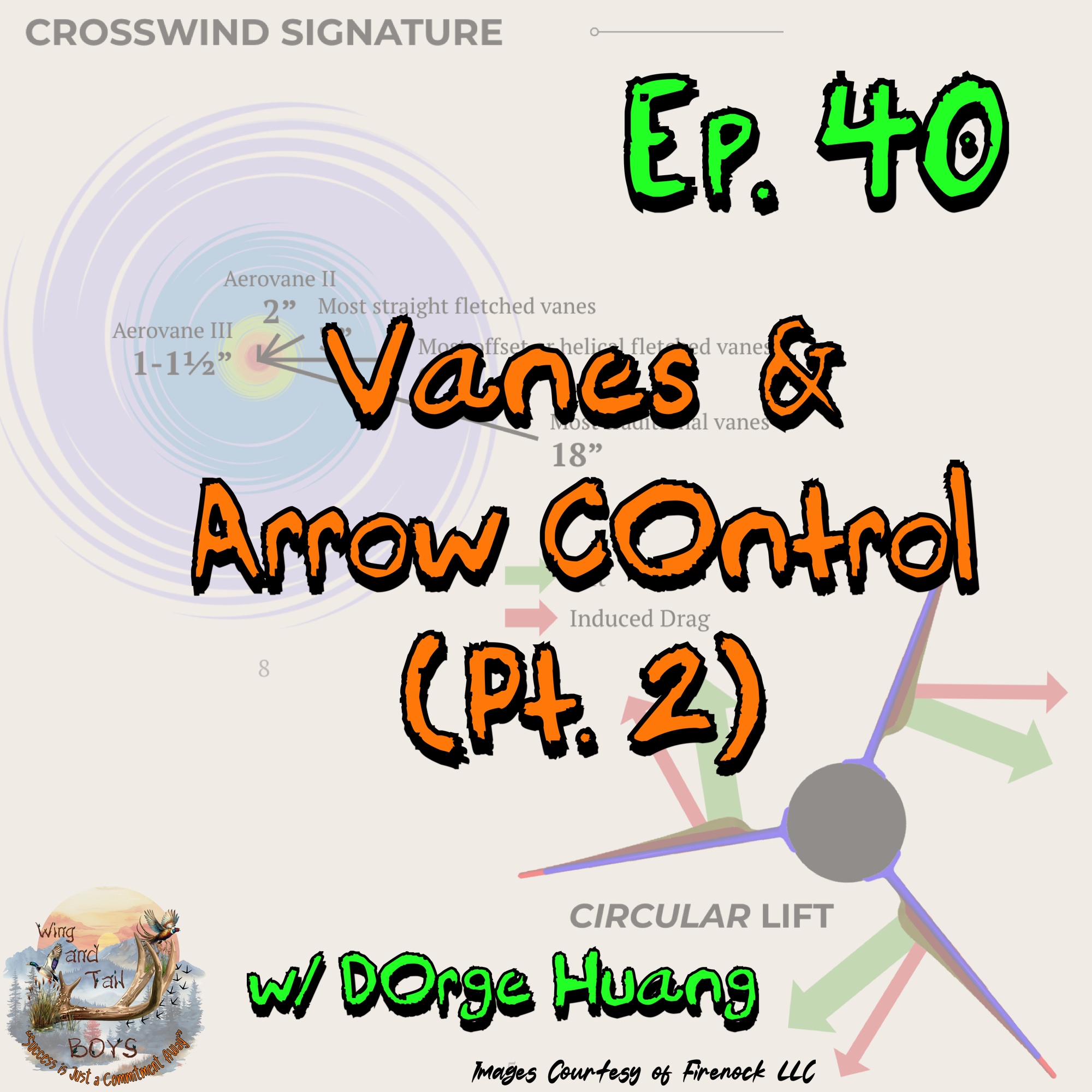Wing & Tail Boys - Vanes and Arrow Control (Pt. 2) - w/ Dorge Huang