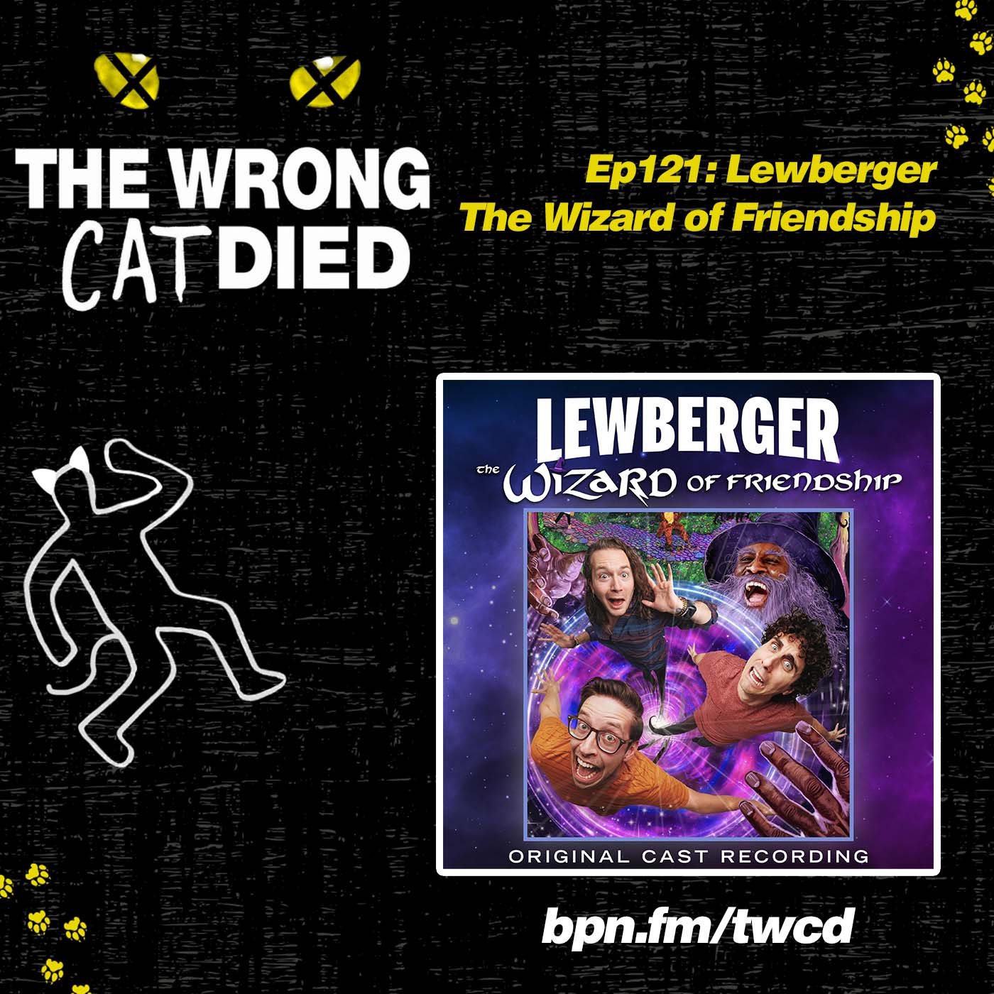 Ep121 - Lewberger: The Wizard of Friendship episode artwork