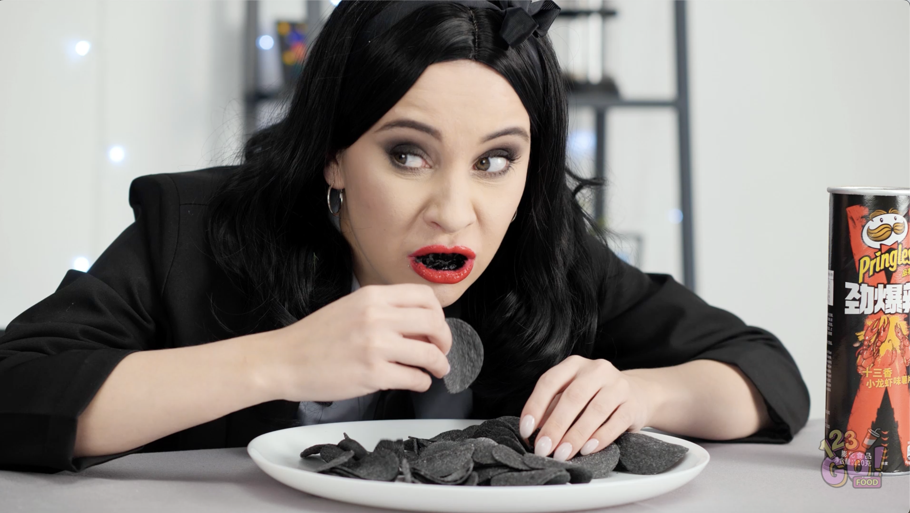 BLACK VS WHITE CHALLENGE || Eating & Buying One Color for 24 Hours!