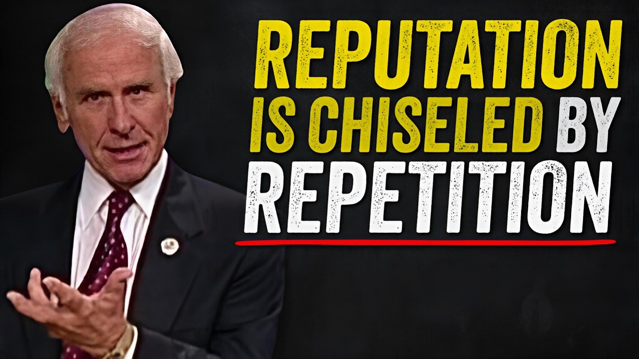 Your Reputation is Chiseled by Repetition | Jim Rohn Motivation
