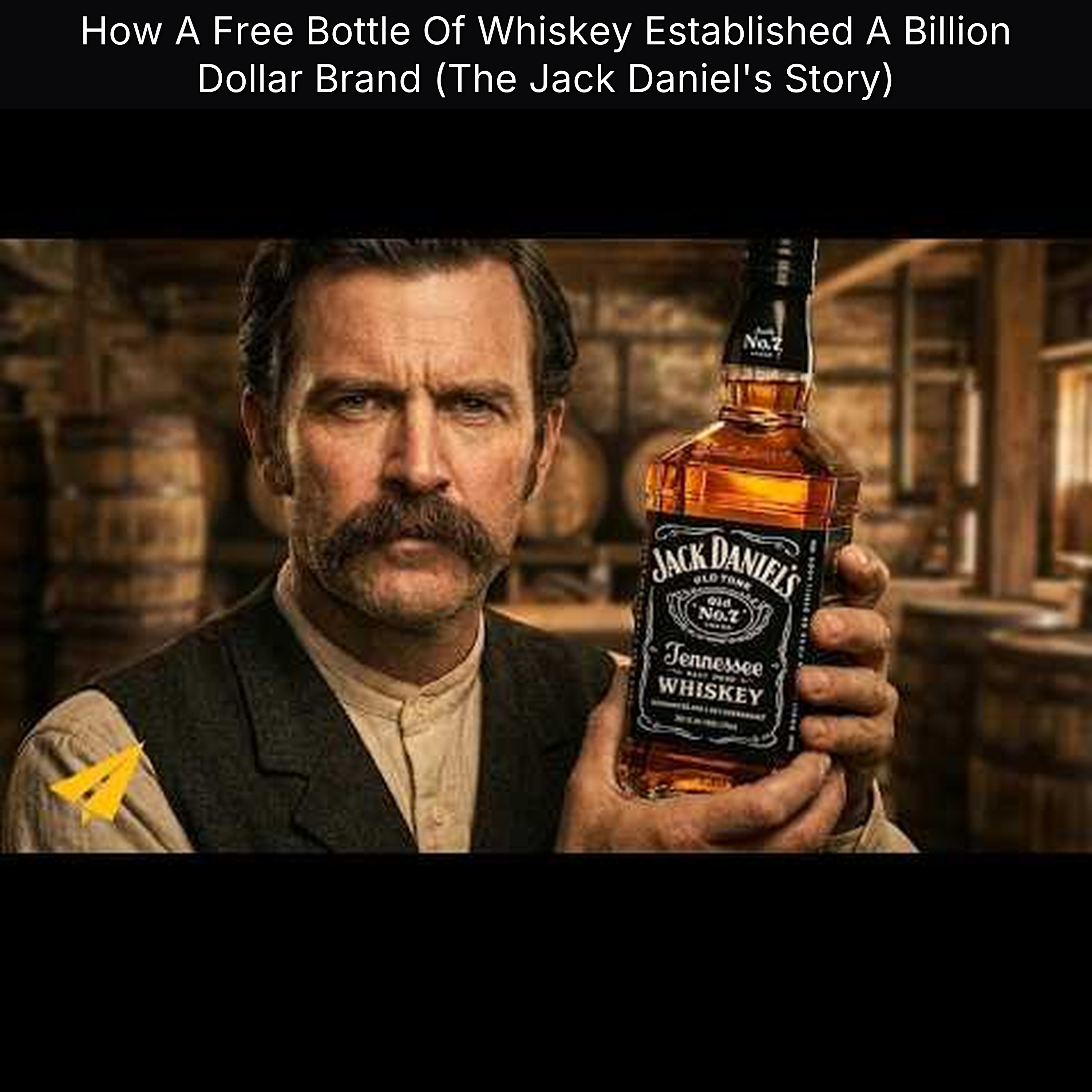 How A Free Bottle Of Whiskey Established A Billion Dollar Brand (The Jack Daniel's Story)