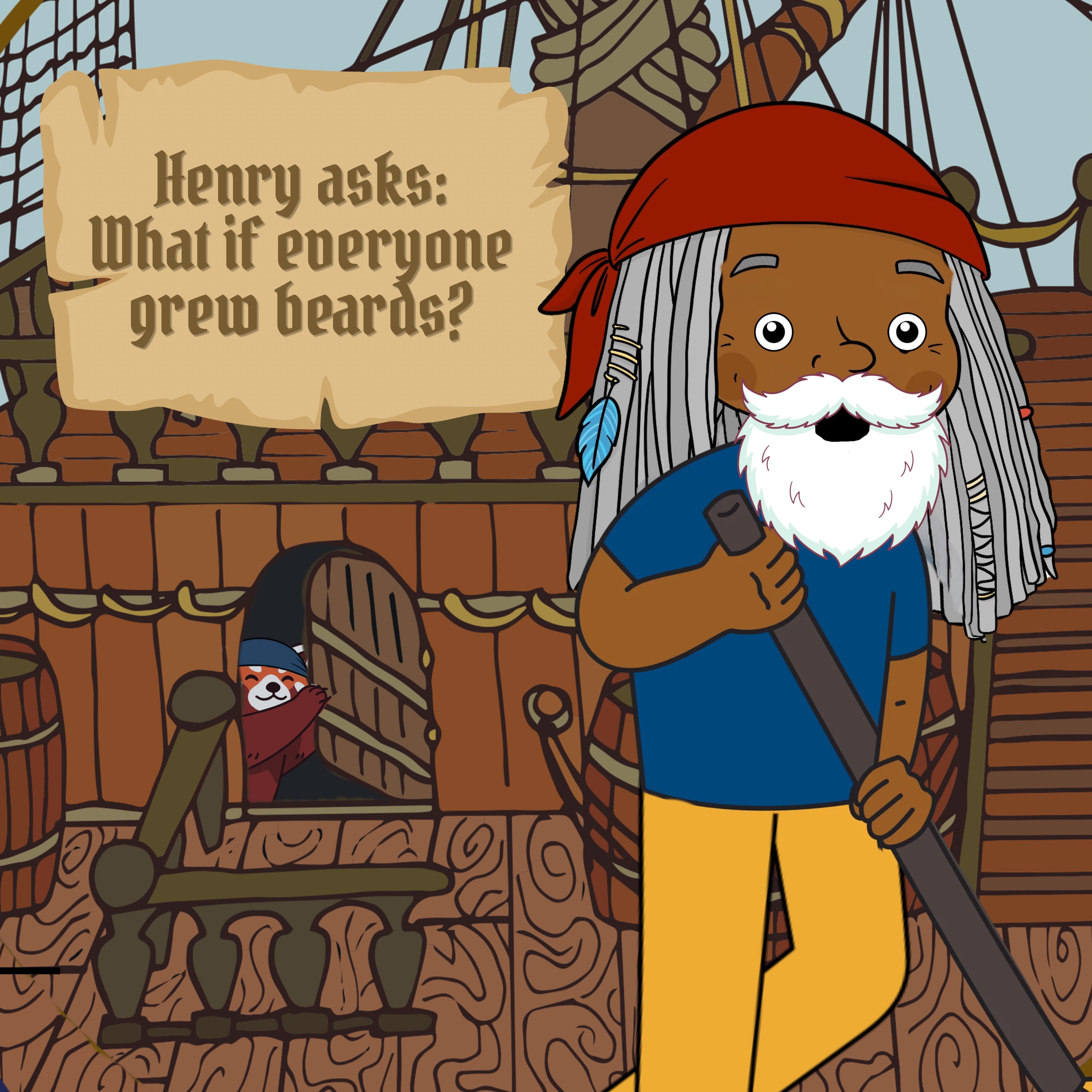 396. Henry asks: What if everyone grew beards? (Part 1)