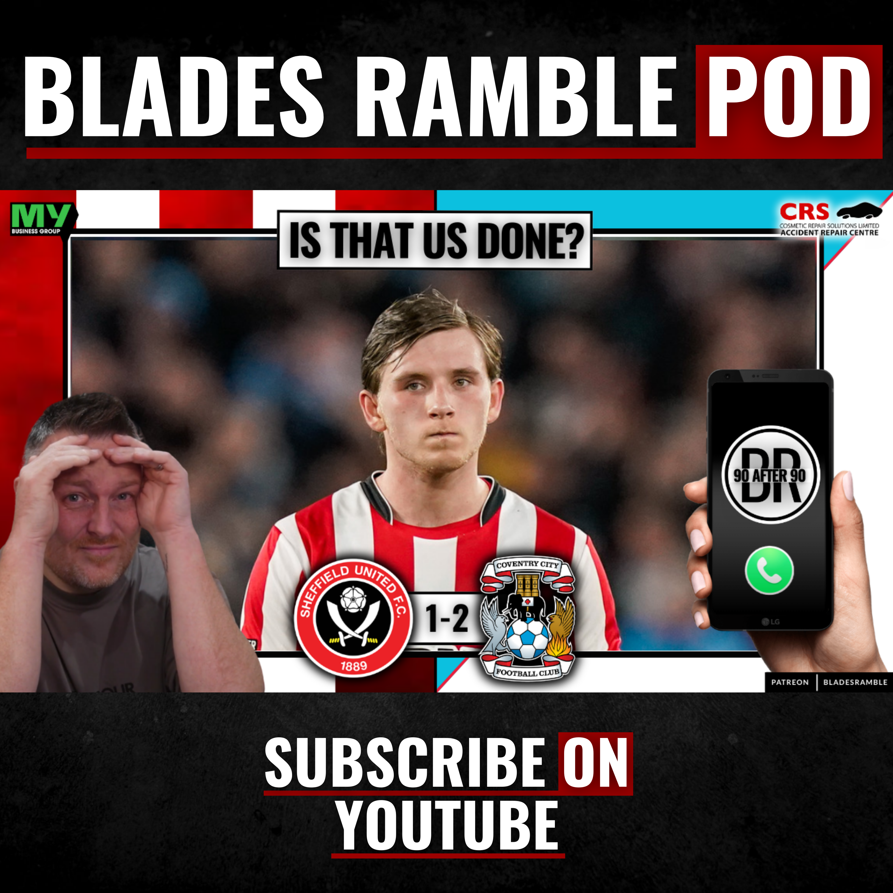 📱⚔️ 90 AFTER 90 | BLADES 1-2 COVENTRY CITY | IS THAT US DONE?!  ⚔️📱