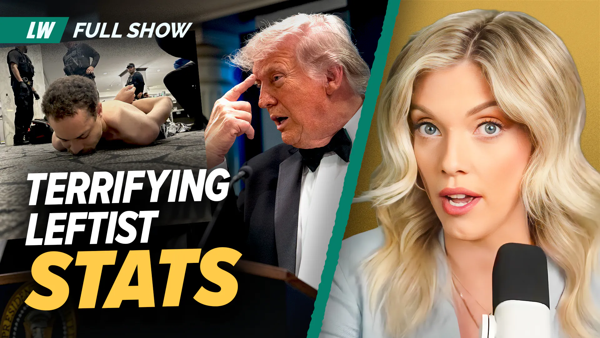 SHOCK POLL: 56% of Leftists Want Trump Assassinated | Ep 256 episode artwork