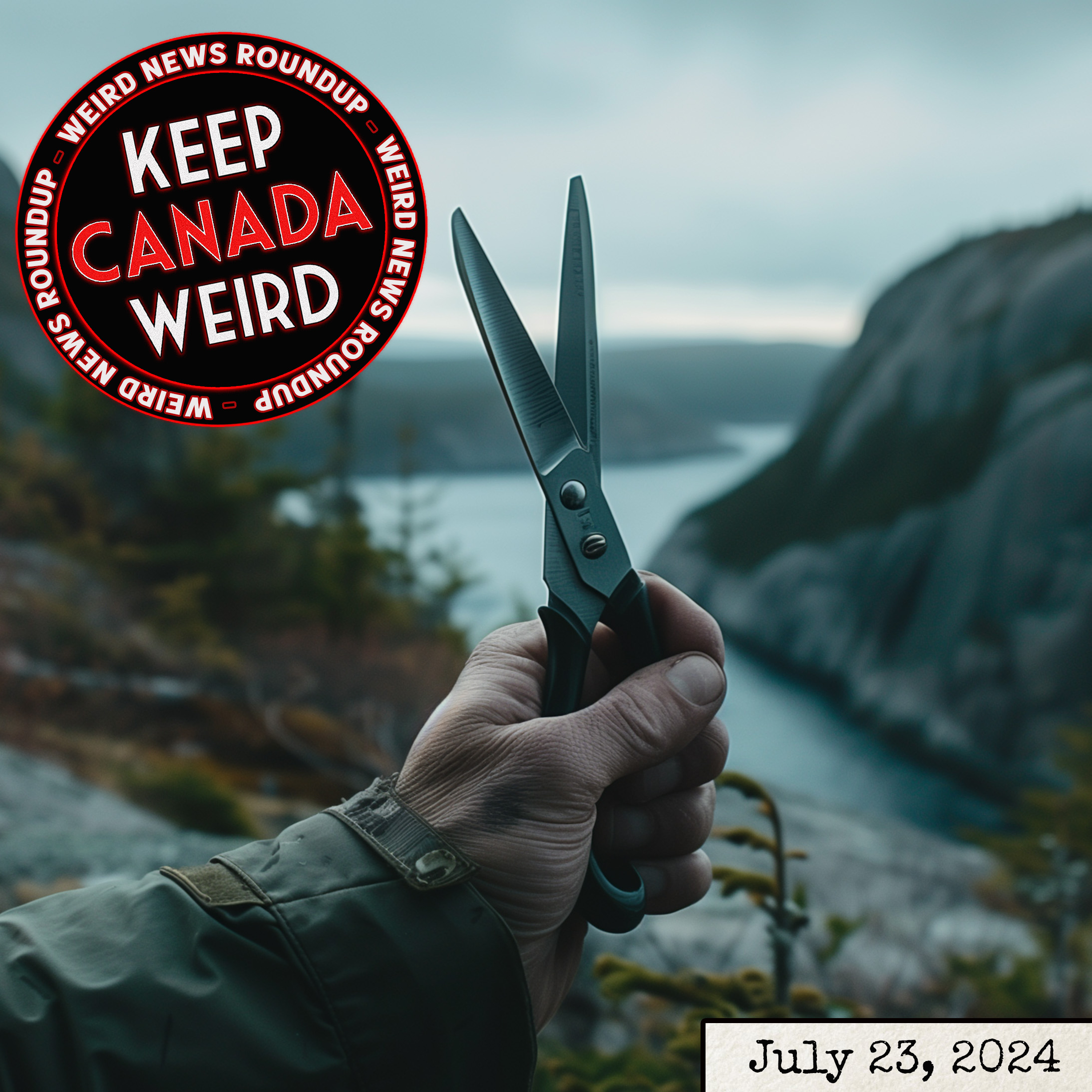 124 - July 23, 2024 - Eels at the airport, a stairway to nothing, Coldplay tickets, and barbershop drama in Newfoundland episode artwork