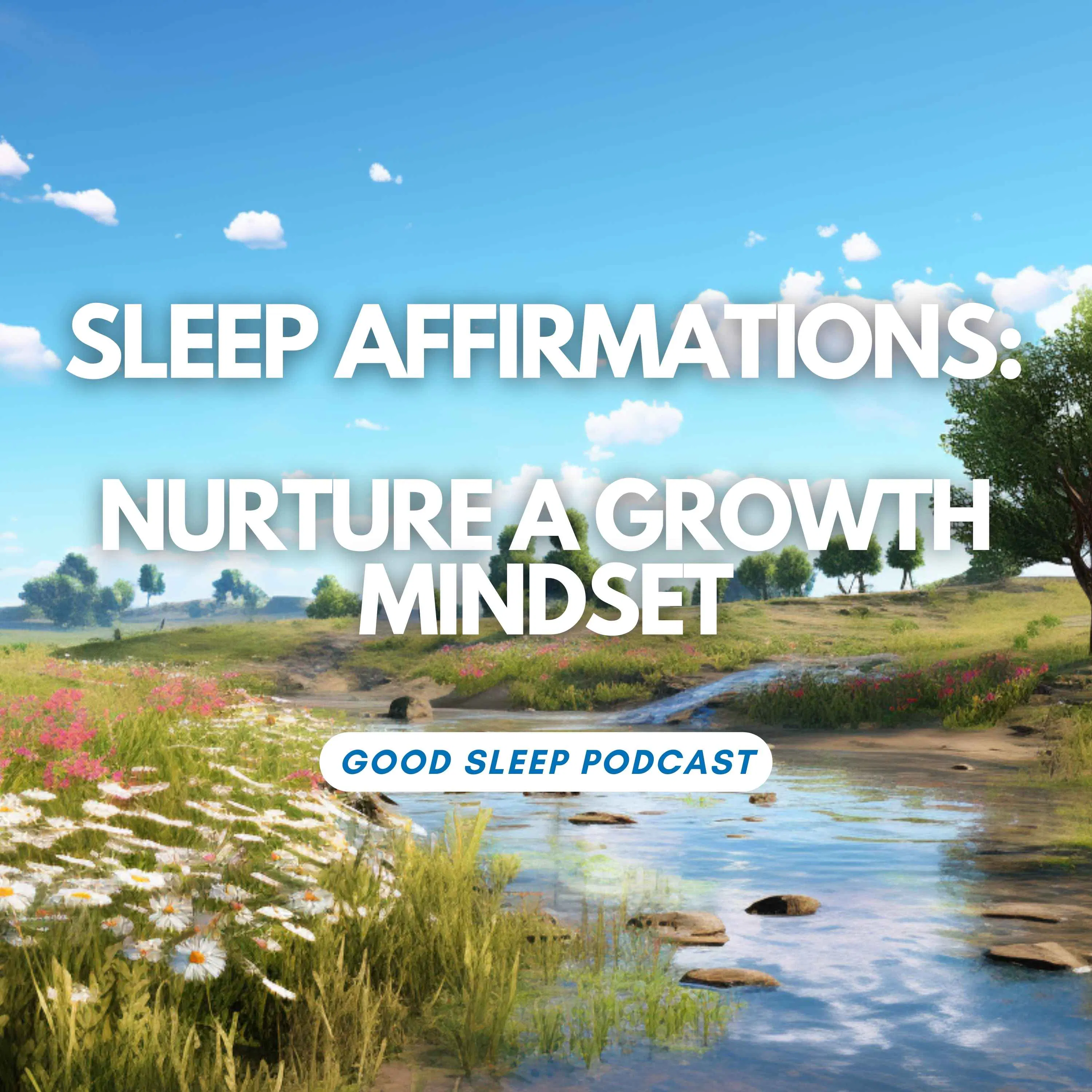 WITH MUSIC - Unstoppable Growth Mindset: Nightly Affirmations to Evolve